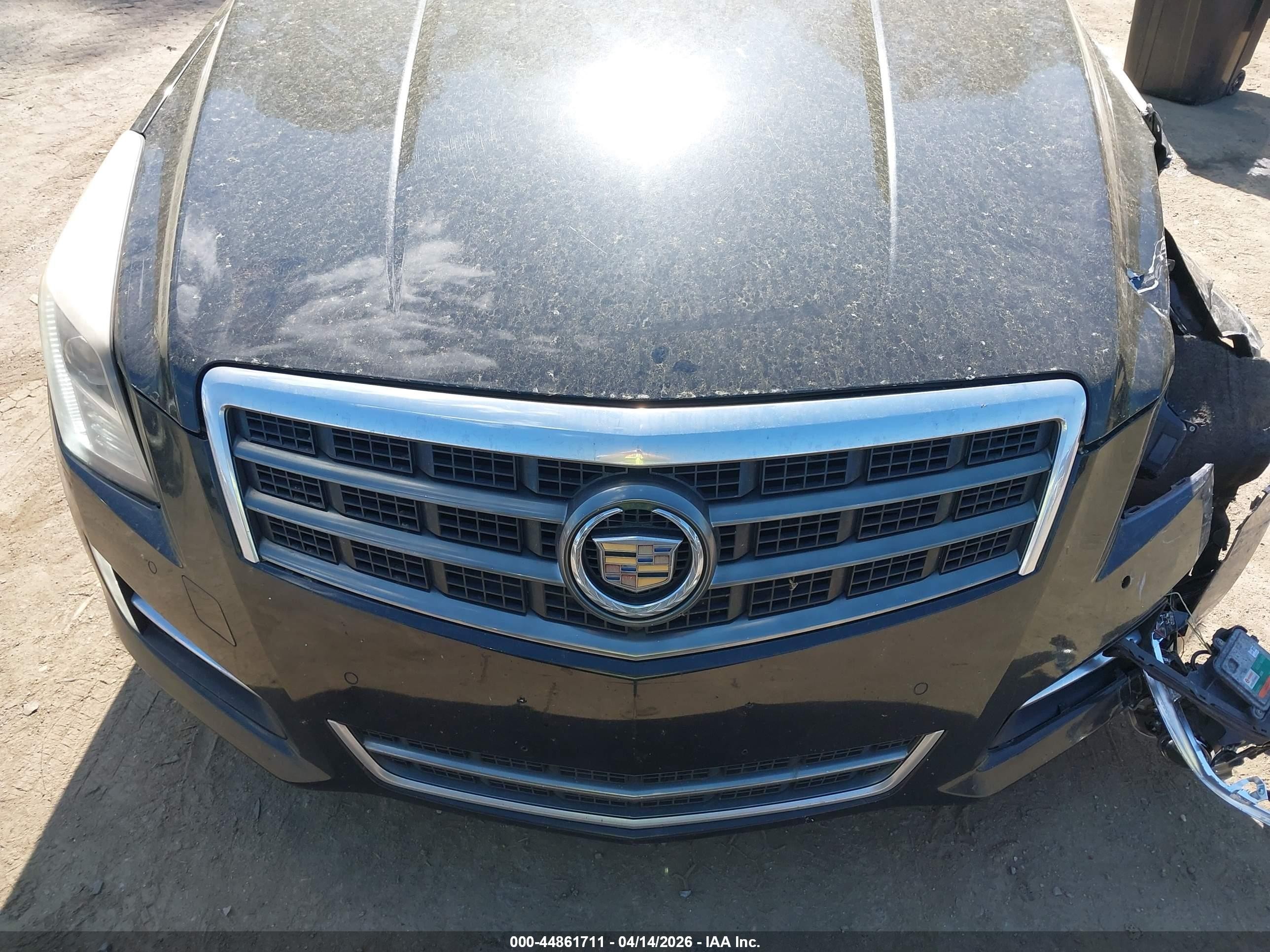 2013 Cadillac Ats Performance Black vin: 1G6AC5SX8D0140227
