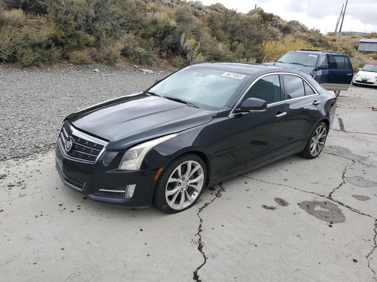 2014 Cadillac Ats Performance Black vin: 1G6AC5SX8E0179188