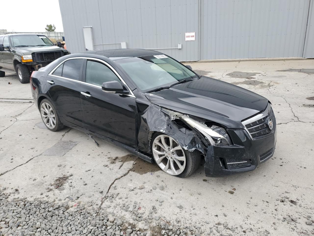 2014 Cadillac Ats Performance Black vin: 1G6AC5SX8E0179188
