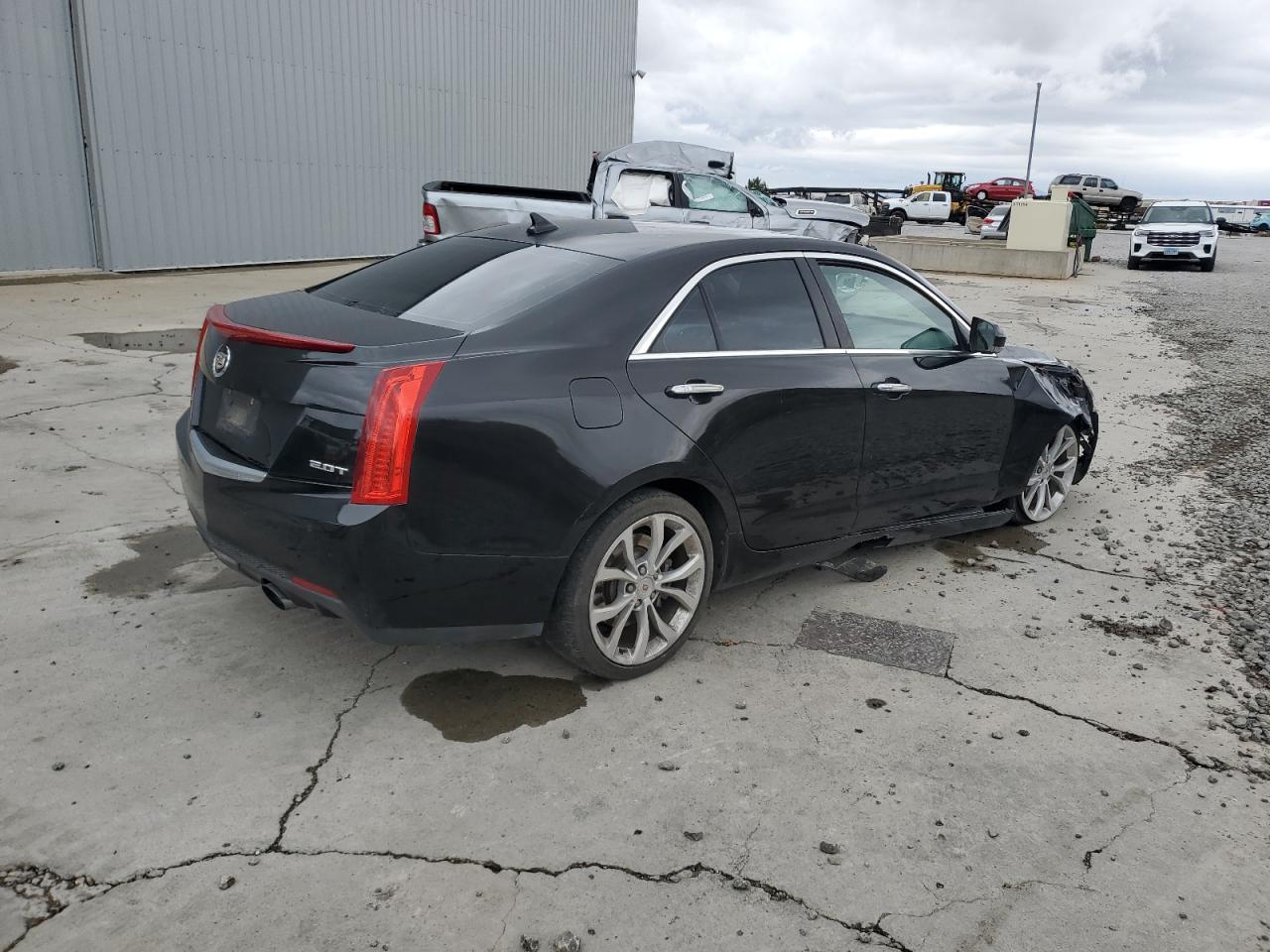 2014 Cadillac Ats Performance Black vin: 1G6AC5SX8E0179188