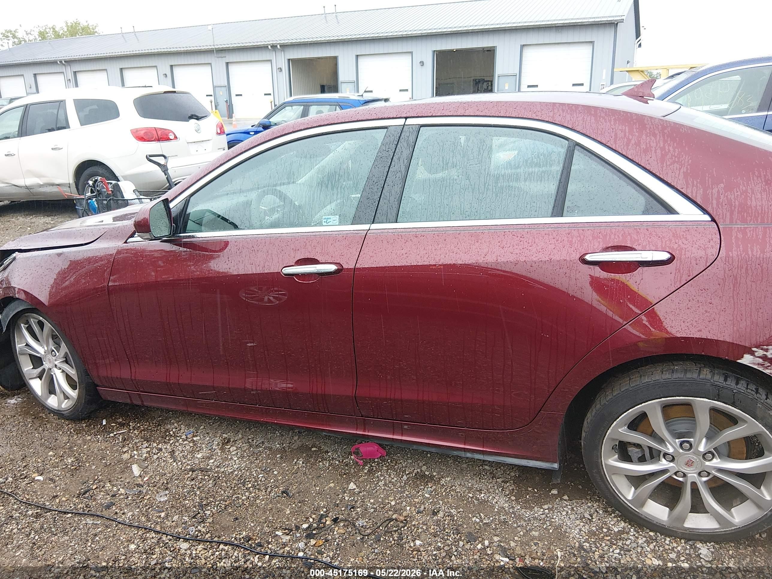 2014 Cadillac Ats Performance Red vin: 1G6AC5SX8E0185492