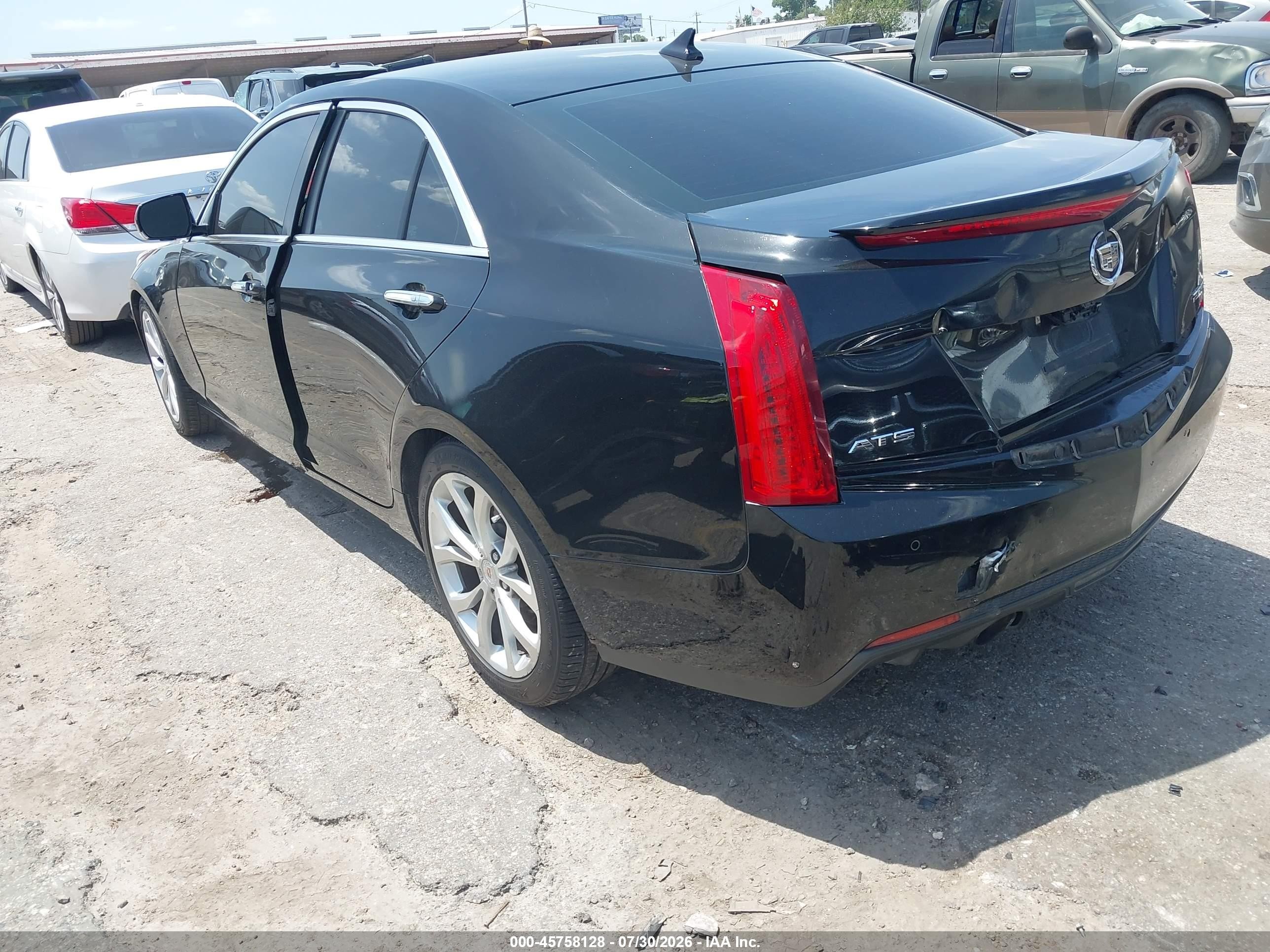 2014 Cadillac Ats Performance Black vin: 1G6AC5SX9E0112342