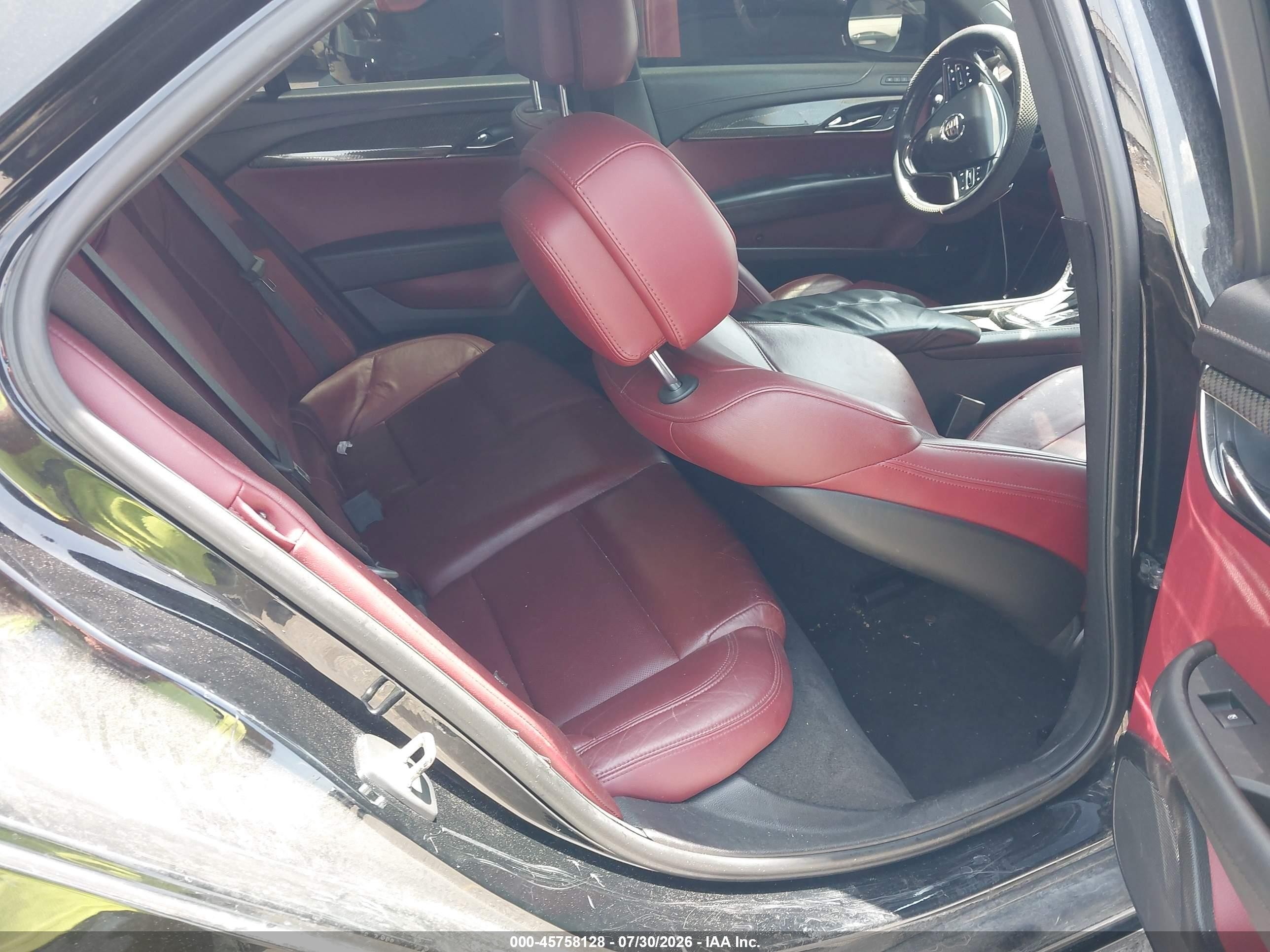 2014 Cadillac Ats Performance Black vin: 1G6AC5SX9E0112342