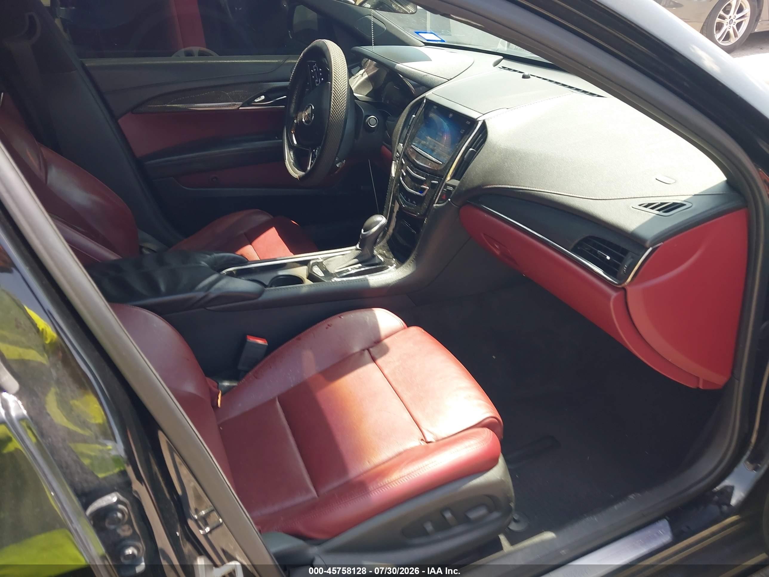 2014 Cadillac Ats Performance Black vin: 1G6AC5SX9E0112342