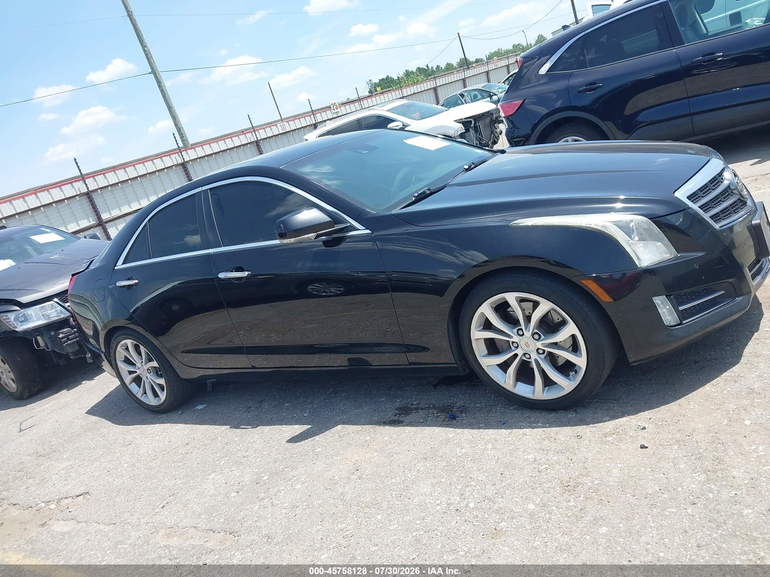 2014 Cadillac Ats Performance Black vin: 1G6AC5SX9E0112342