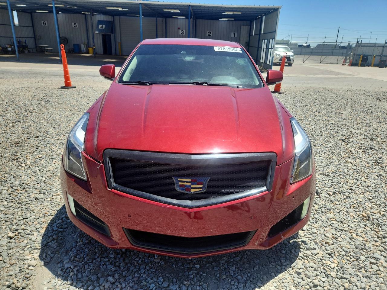 2014 Cadillac Ats Performance Maroon vin: 1G6AC5SX9E0148693