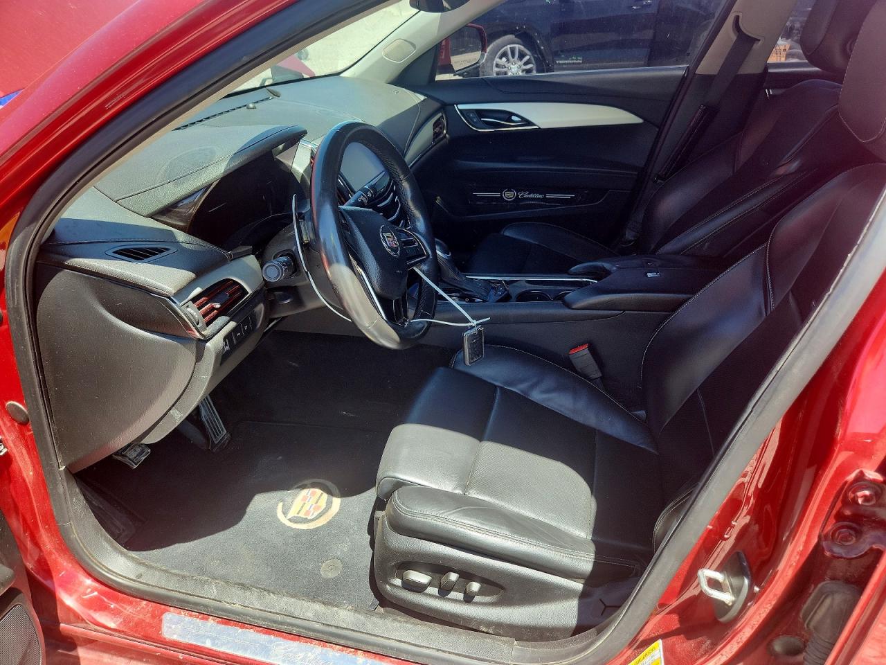2014 Cadillac Ats Performance Maroon vin: 1G6AC5SX9E0148693