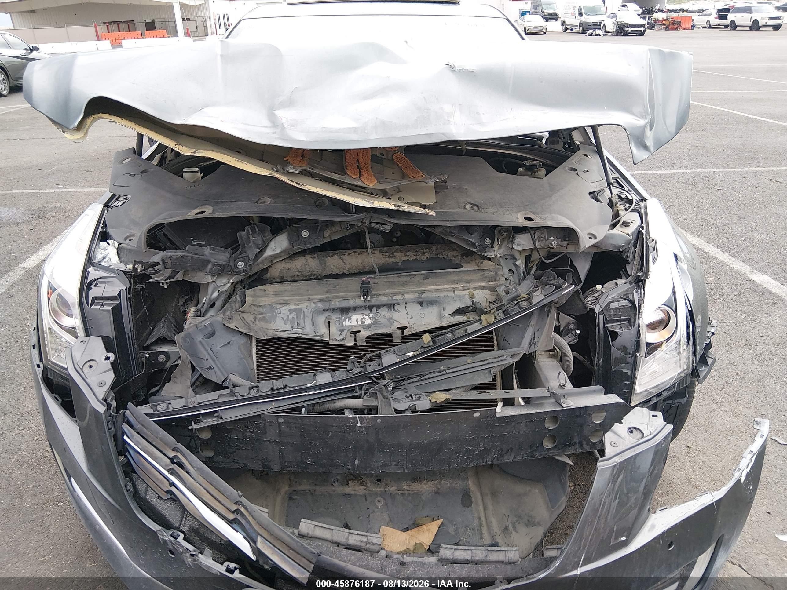 2015 Cadillac Ats Performance Серый vin: 1G6AC5SXXF0107166