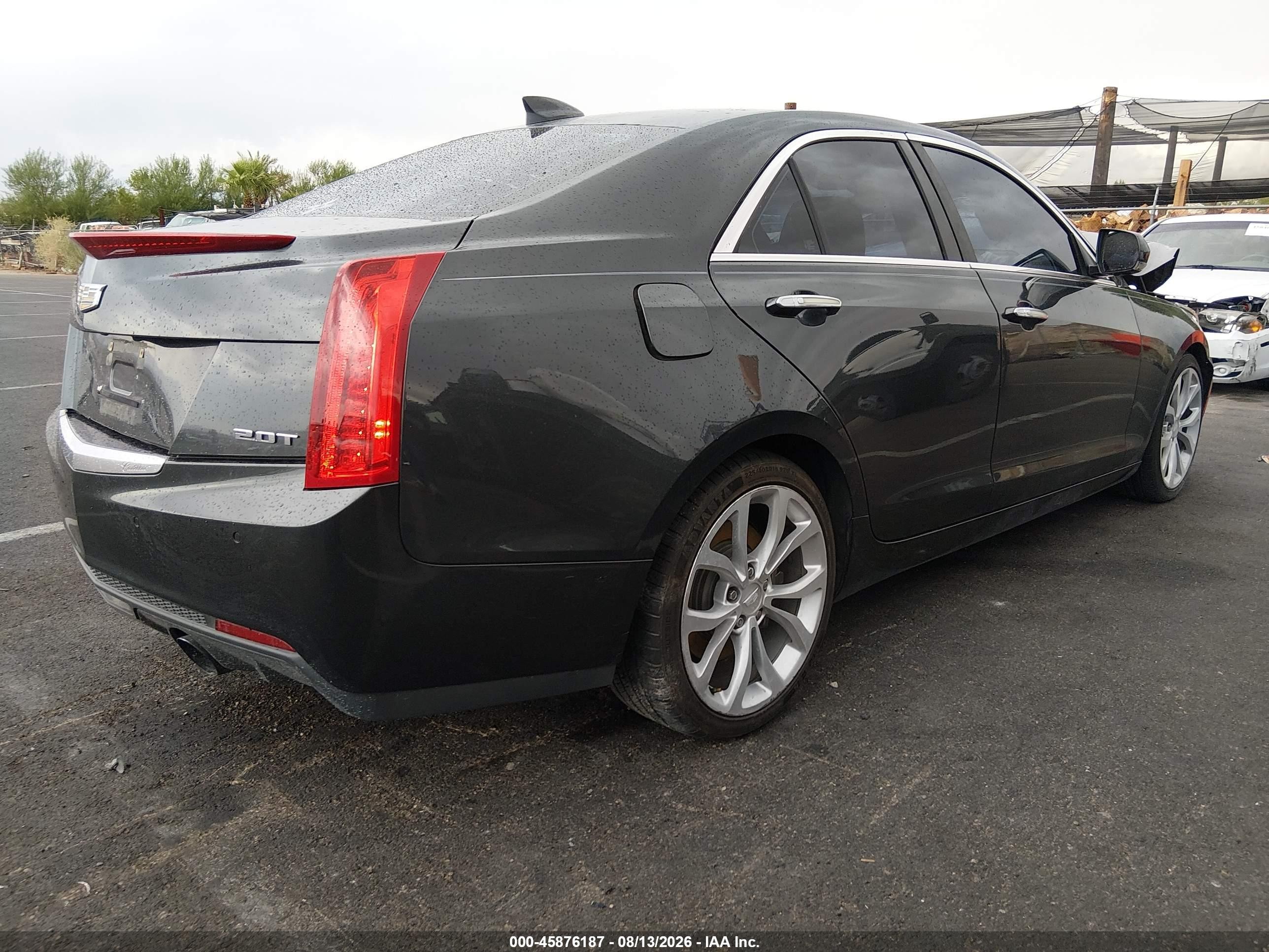2015 Cadillac Ats Performance Серый vin: 1G6AC5SXXF0107166