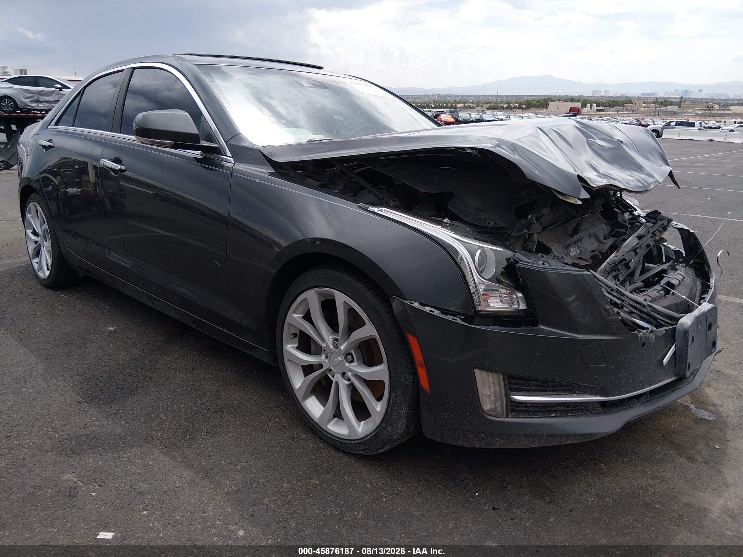 2015 Cadillac Ats Performance Серый vin: 1G6AC5SXXF0107166