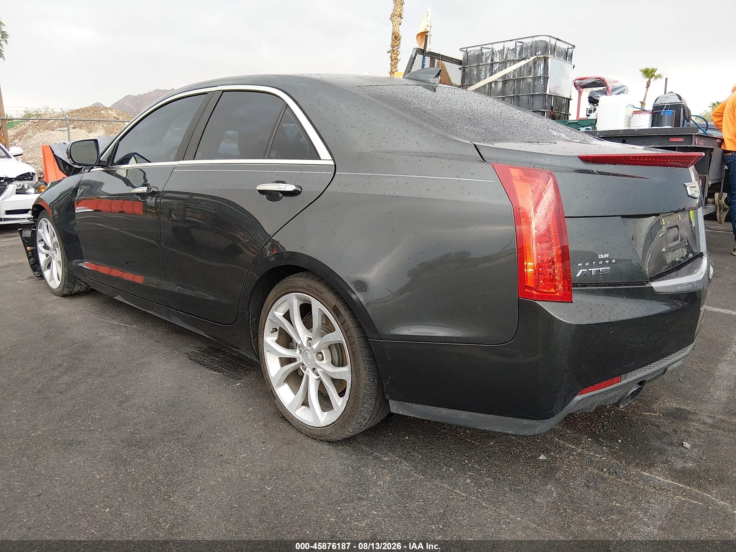 2015 Cadillac Ats Performance Серый vin: 1G6AC5SXXF0107166