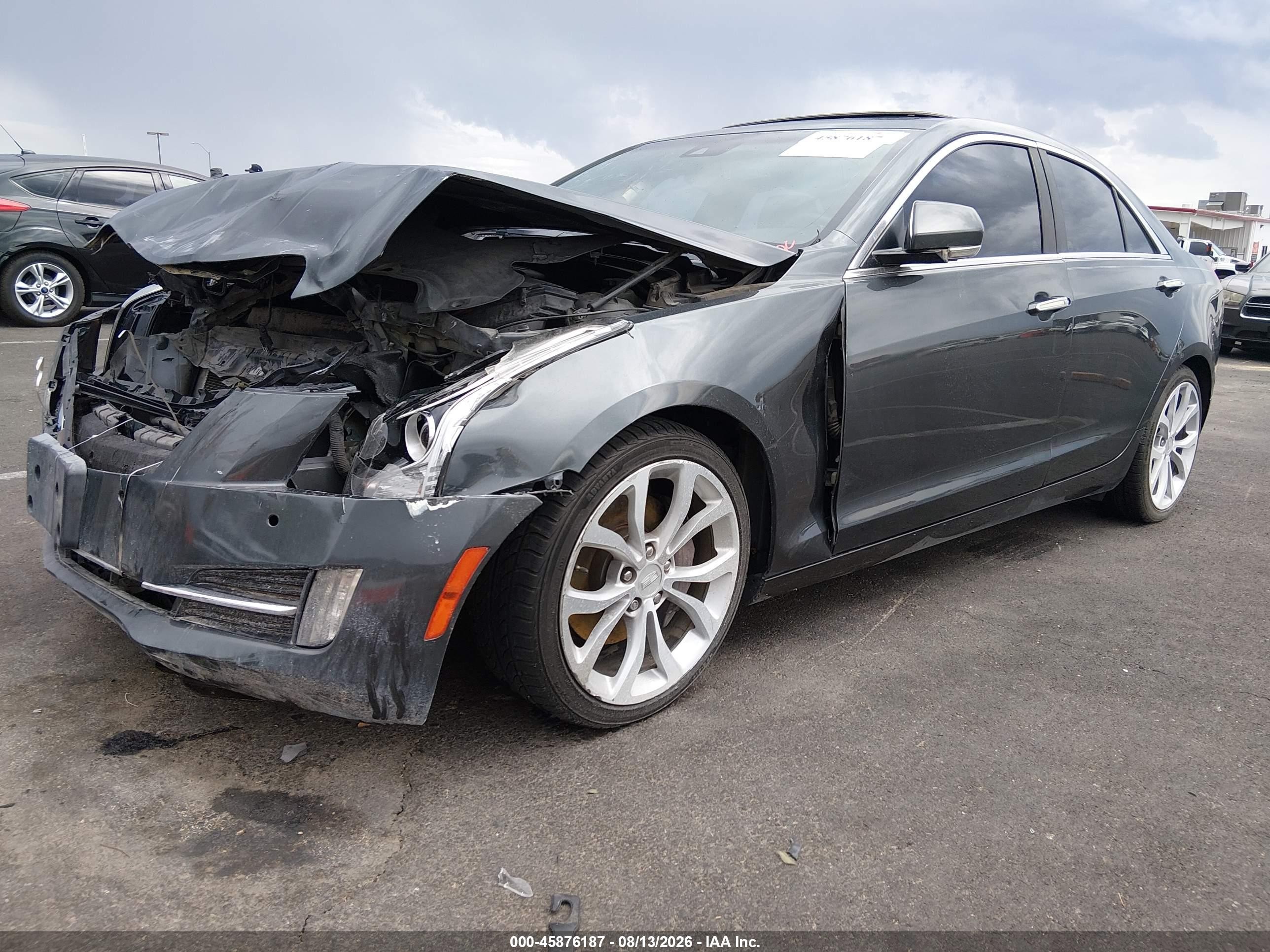 2015 Cadillac Ats Performance Серый vin: 1G6AC5SXXF0107166