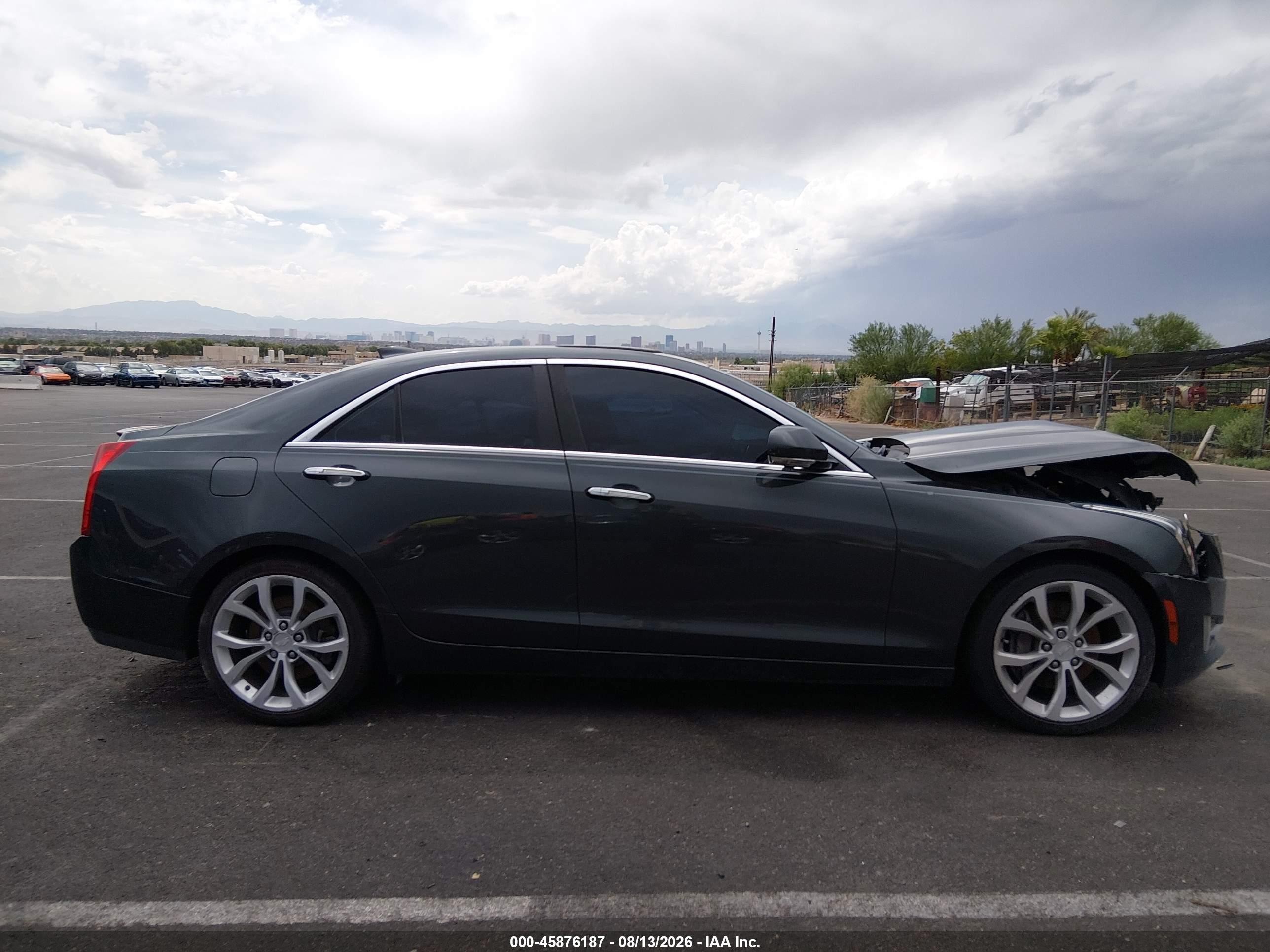 2015 Cadillac Ats Performance Серый vin: 1G6AC5SXXF0107166