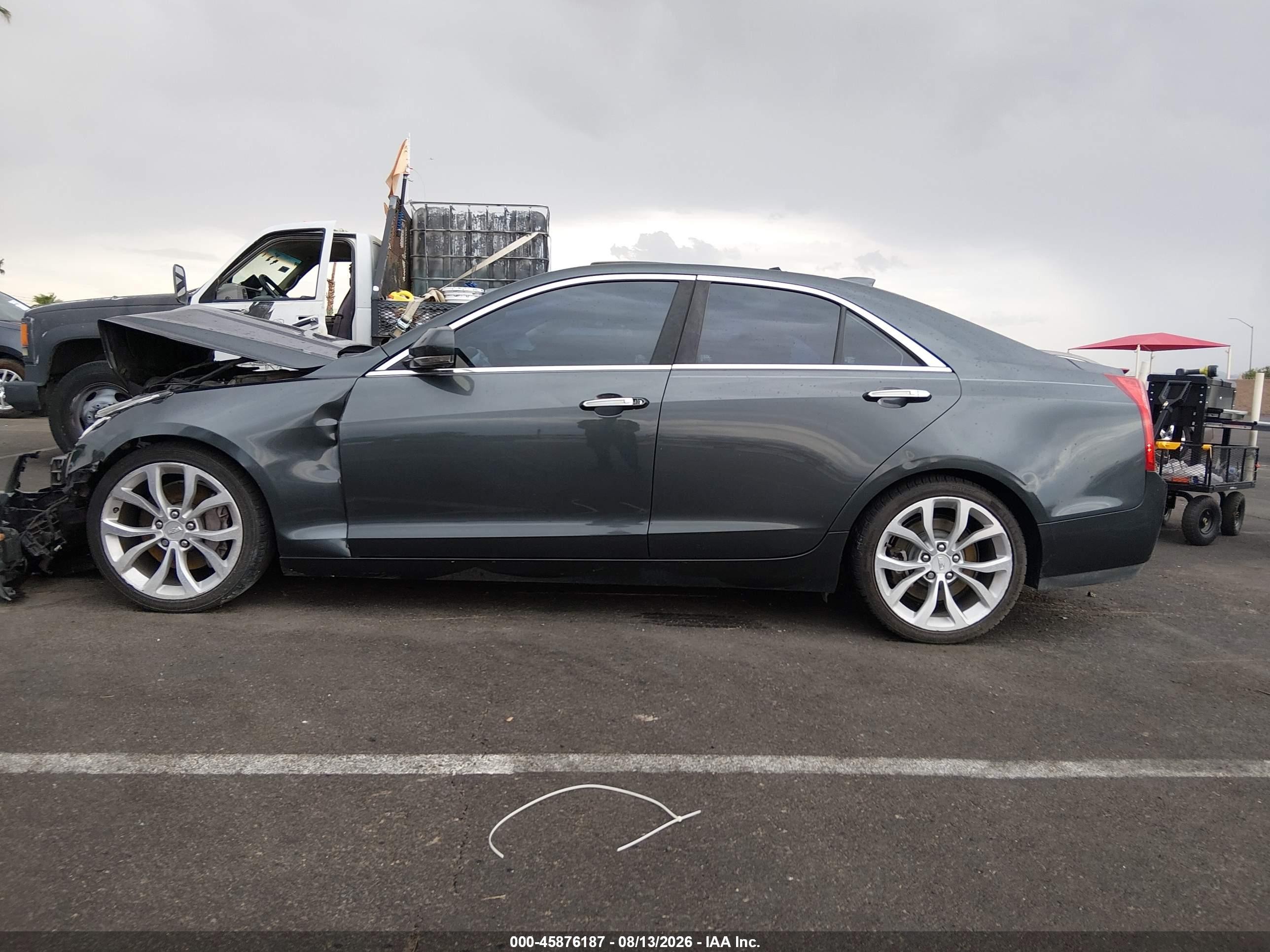 2015 Cadillac Ats Performance Серый vin: 1G6AC5SXXF0107166
