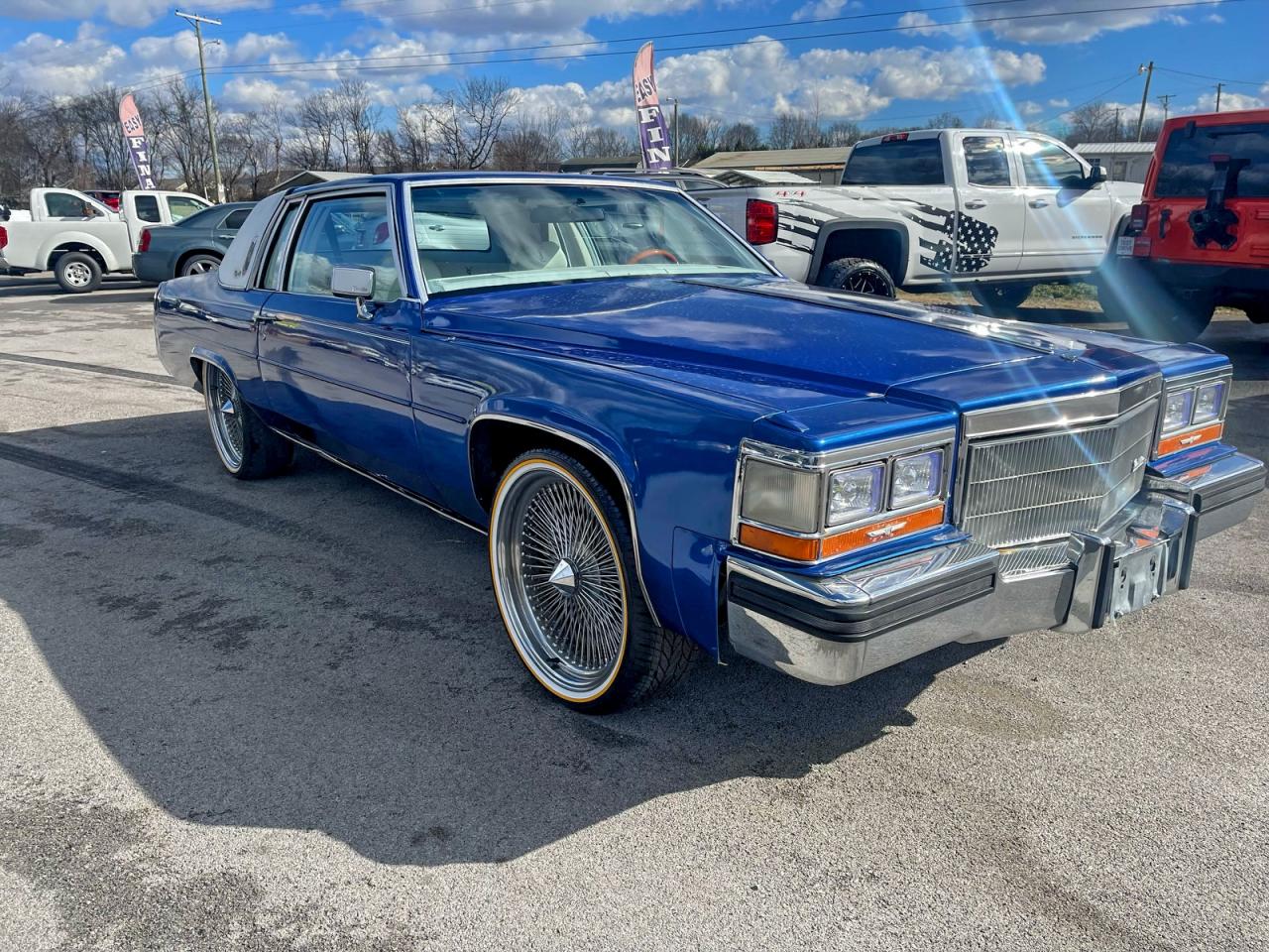 1981 Cadillac Deville Blue vin: 1G6AD479589145220