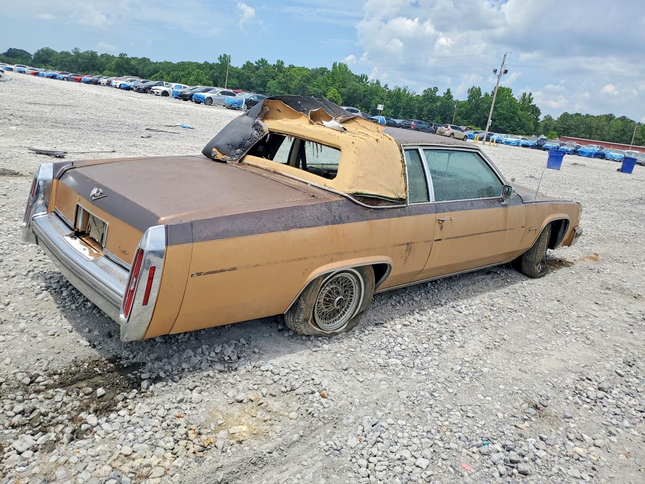 1981 Cadillac Deville Brown vin: 1G6AD479XB9209963