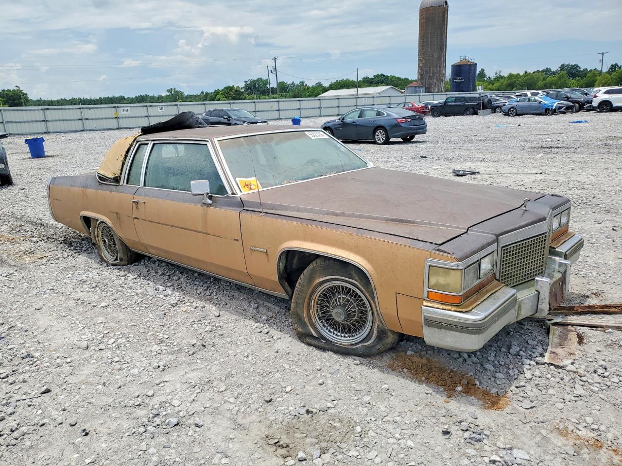 1981 Cadillac Deville Brown vin: 1G6AD479XB9209963