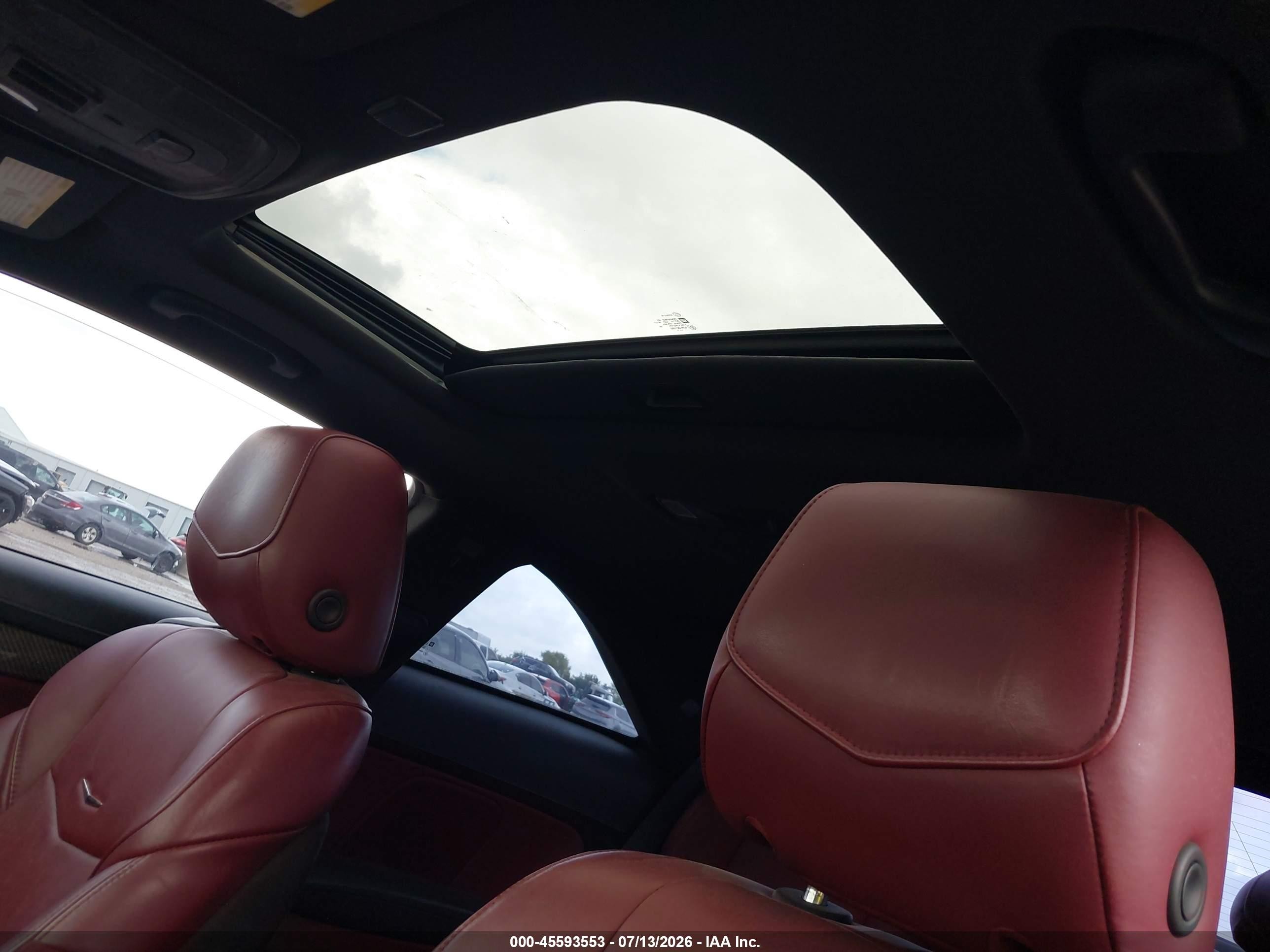2015 Cadillac Ats Premium Бордовый vin: 1G6AE1R31F0127599