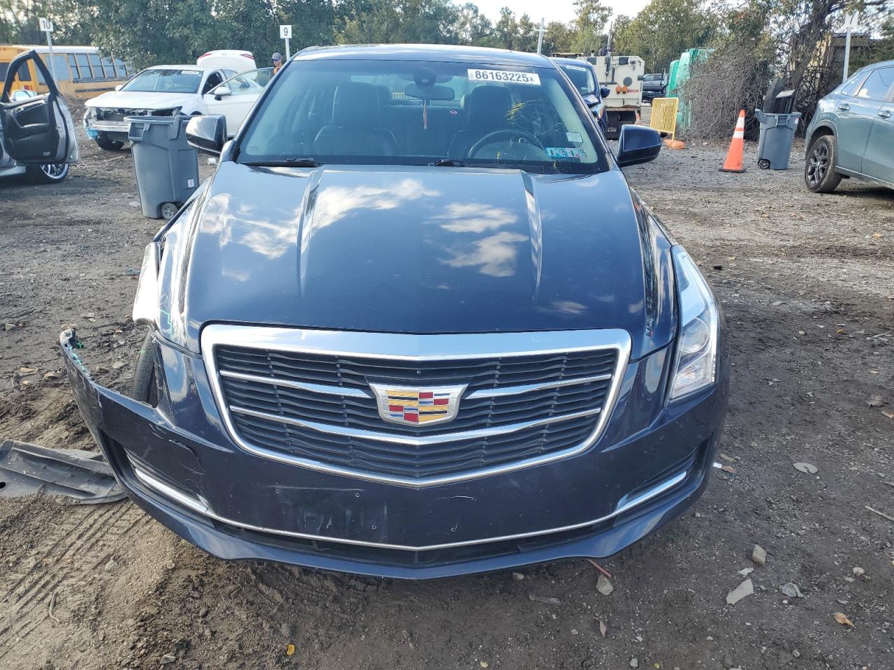 2018 Cadillac Ats Синий vin: 1G6AE5RX4J0106376