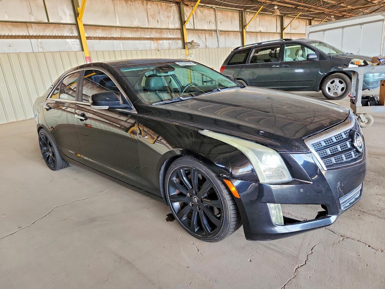2013 Cadillac Ats Premium Black vin: 1G6AE5S32D0174817