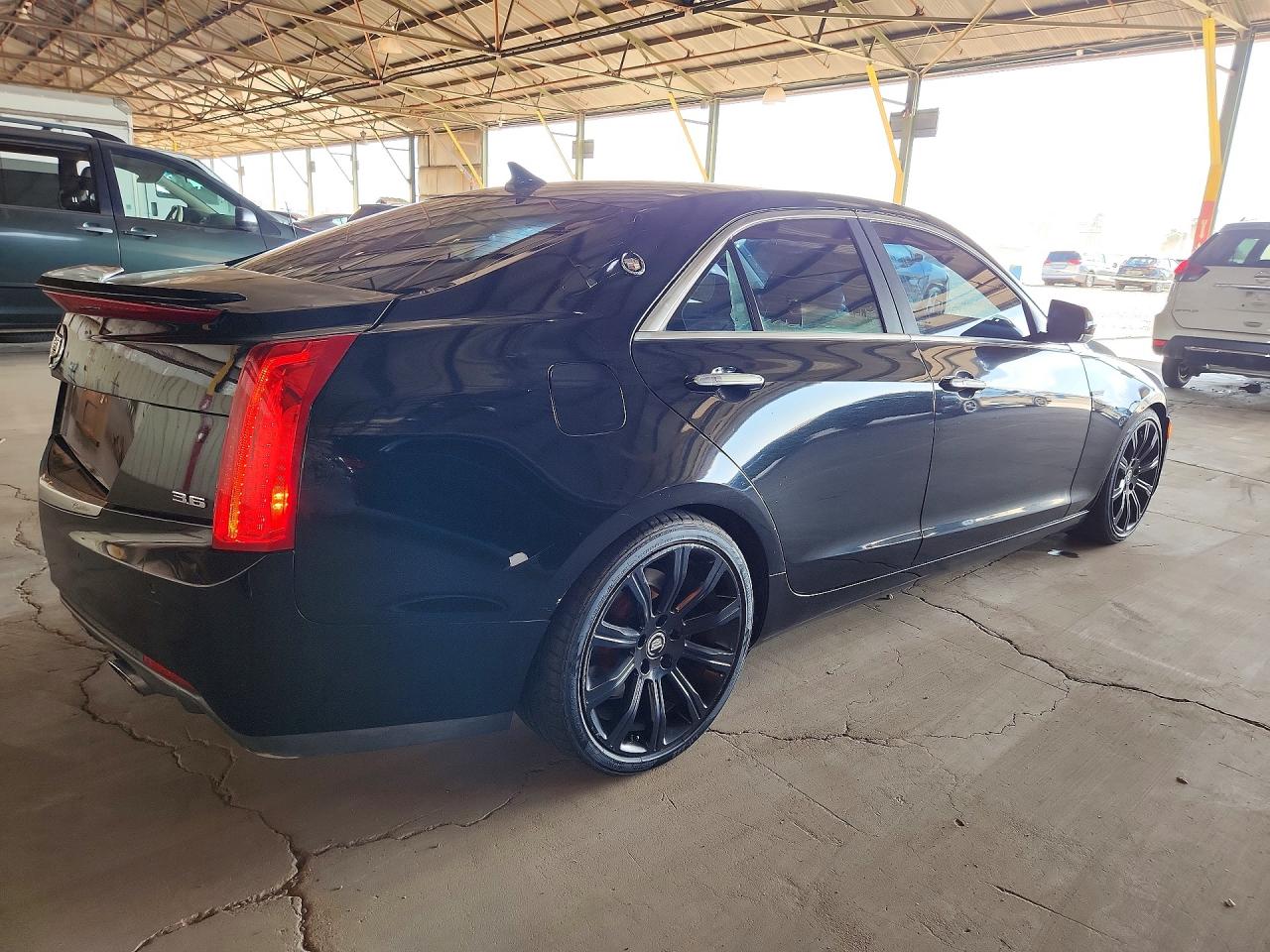 2013 Cadillac Ats Premium Black vin: 1G6AE5S32D0174817