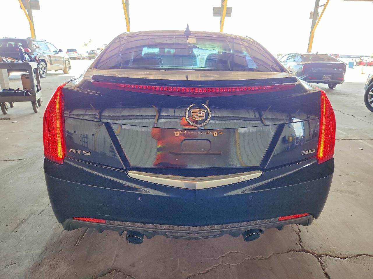 2013 Cadillac Ats Premium Black vin: 1G6AE5S32D0174817