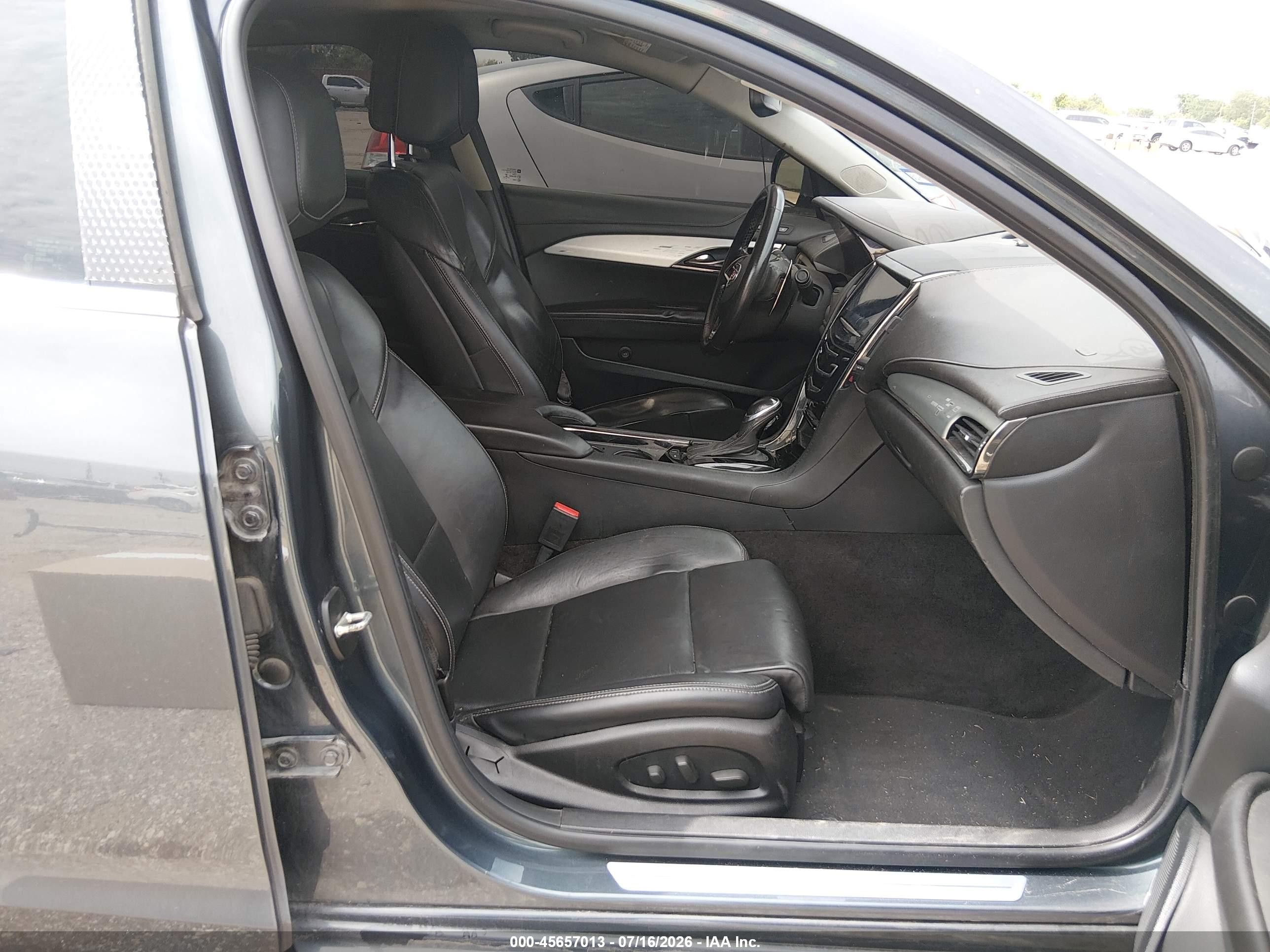 2013 Cadillac Ats Premium Gray vin: 1G6AE5S33D0117686
