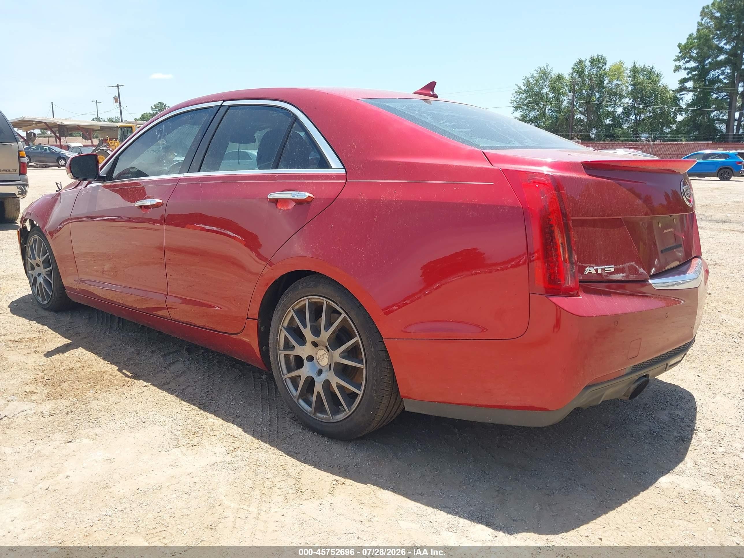 2014 Cadillac Ats Premium Красный vin: 1G6AE5S33E0168297