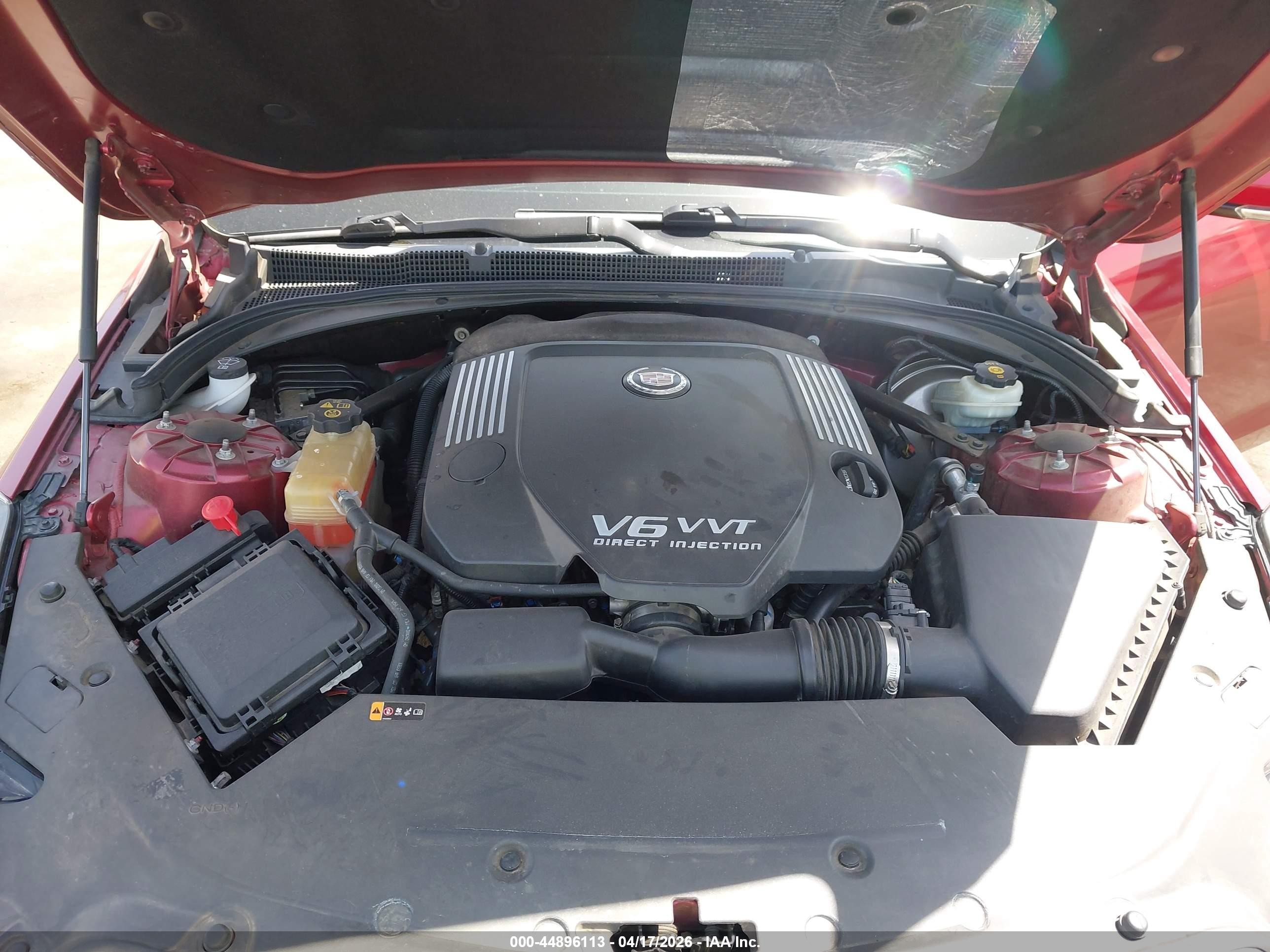 2013 Cadillac Ats Premium Красный vin: 1G6AE5S34D0126087