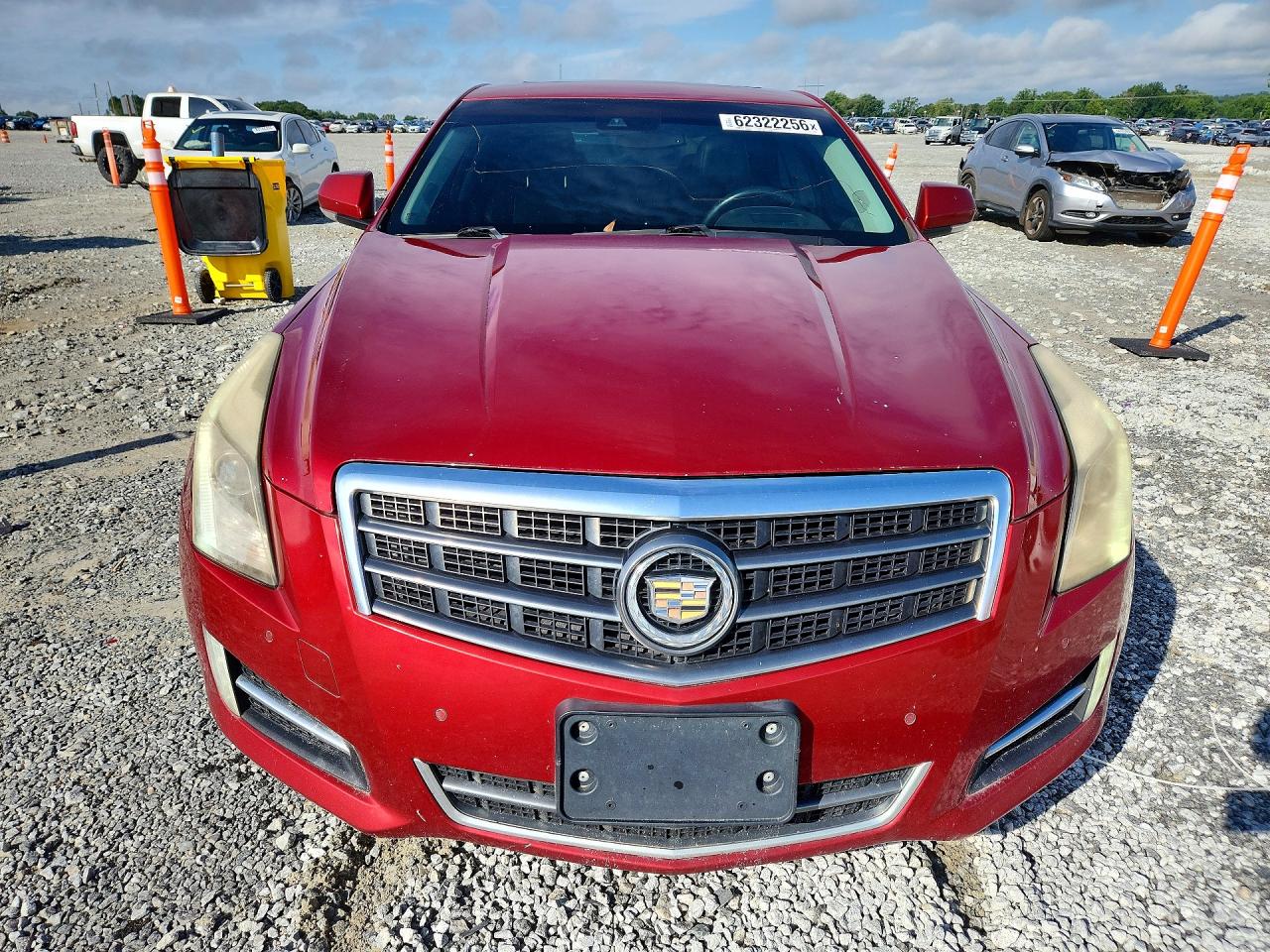 2014 Cadillac Ats Premium Красный vin: 1G6AE5S34E0155350