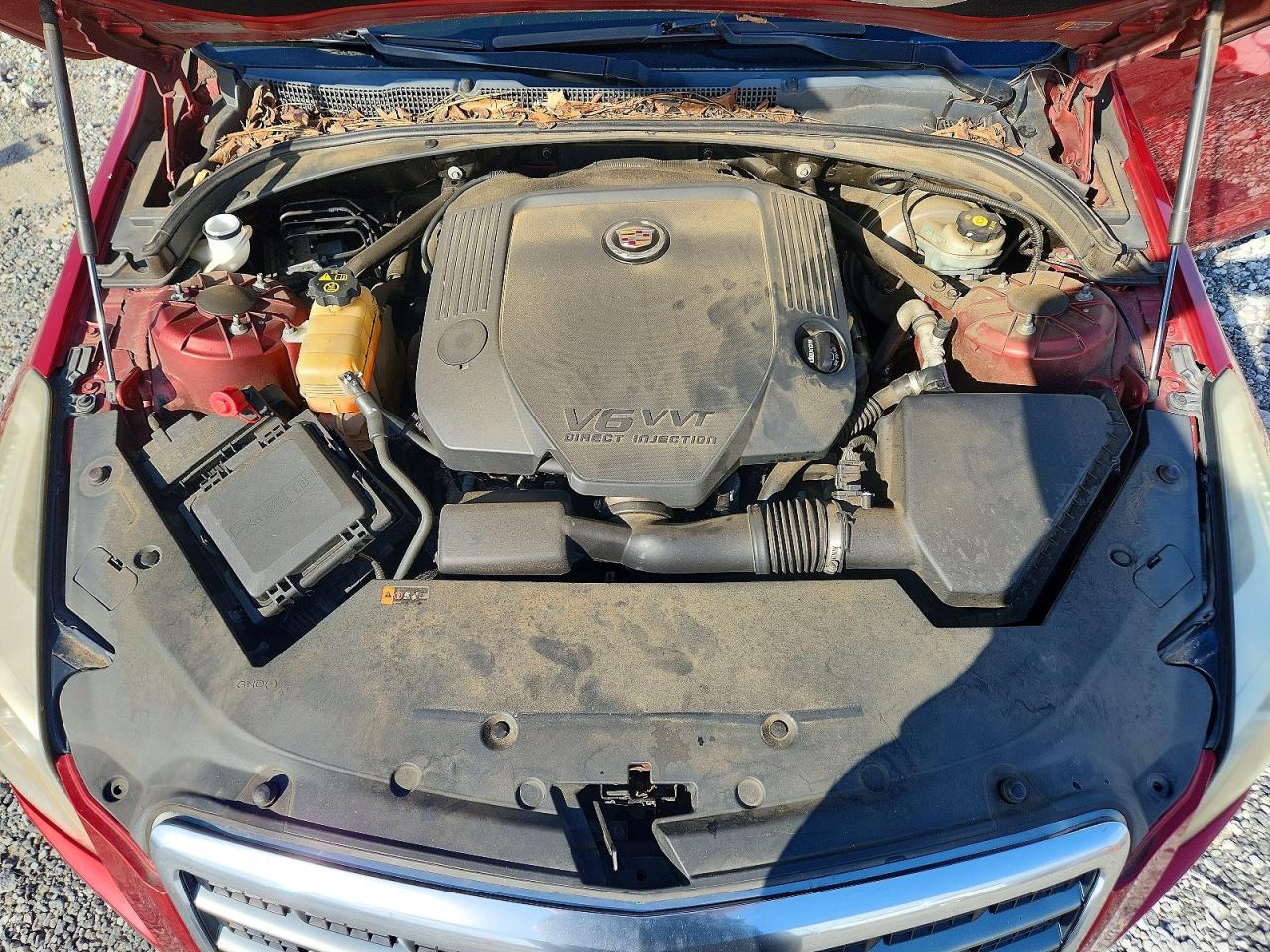 2014 Cadillac Ats Premium Красный vin: 1G6AE5S34E0155350