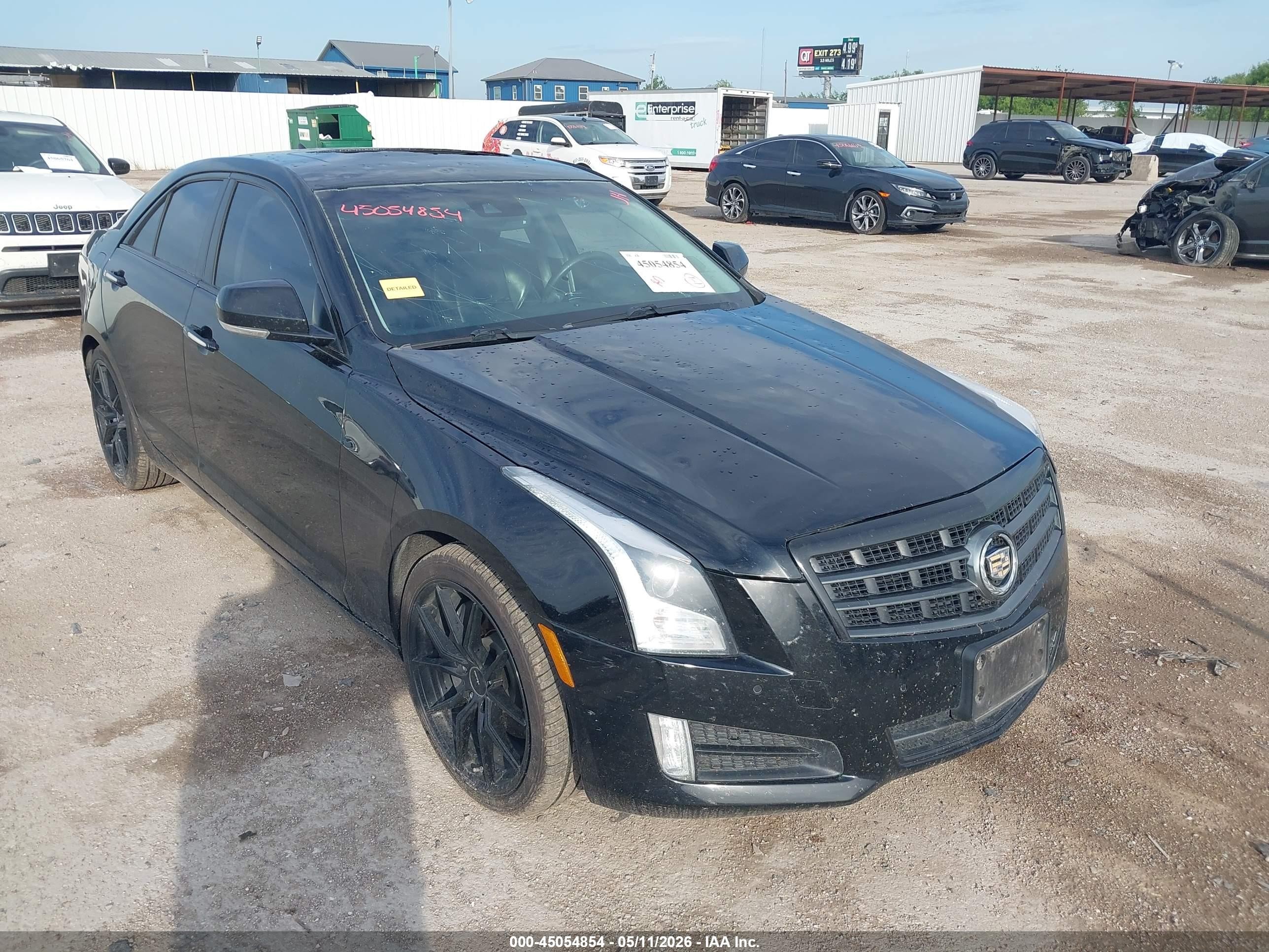 2013 Cadillac Ats Premium Черный vin: 1G6AE5S35D0124431