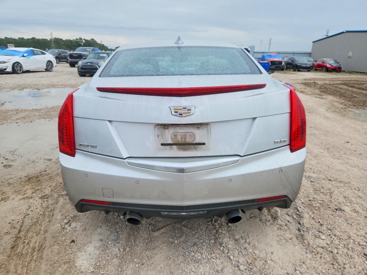 2015 Cadillac Ats Premium Silver vin: 1G6AE5S36F0115272