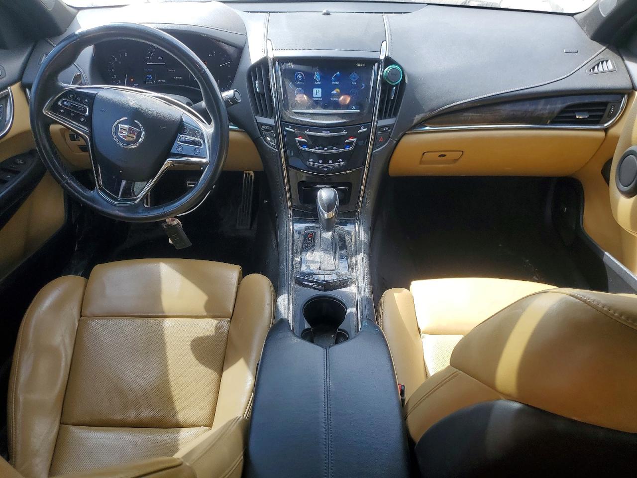 2013 Cadillac Ats Premium White vin: 1G6AE5S38D0118090