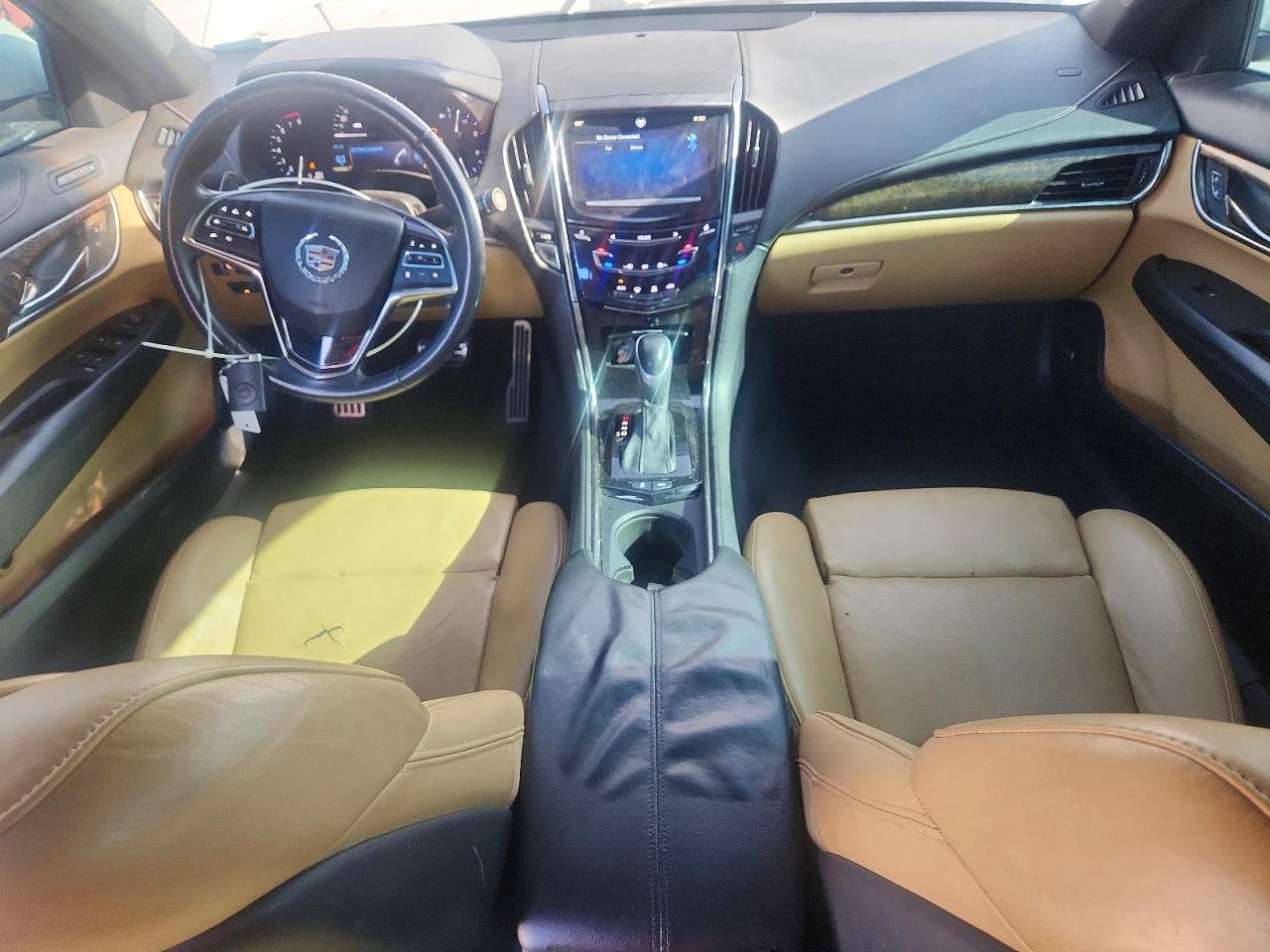 2013 Cadillac Ats Premium Белый vin: 1G6AE5SX1D0126356