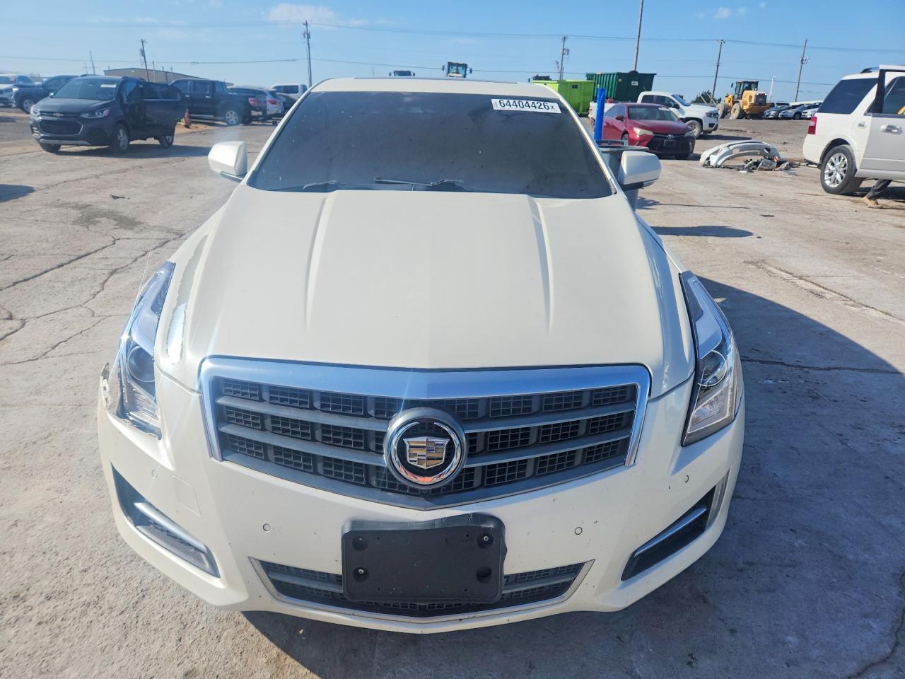 2013 Cadillac Ats Premium Белый vin: 1G6AE5SX1D0126356