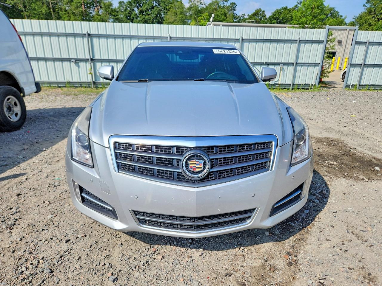 2013 Cadillac Ats Silver vin: 1G6AE5SX1D0139561