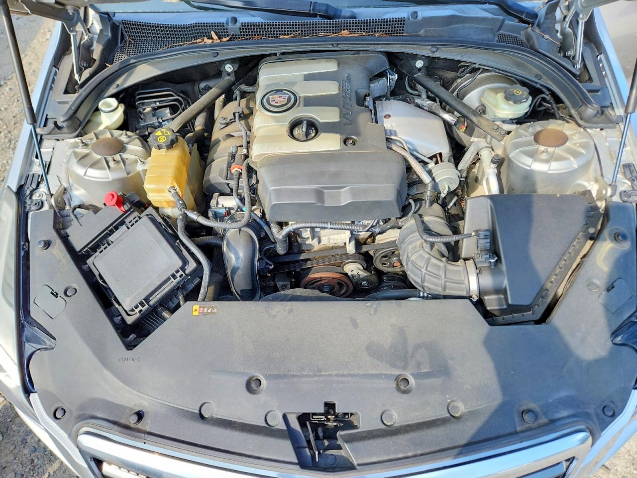 2013 Cadillac Ats Silver vin: 1G6AE5SX1D0139561