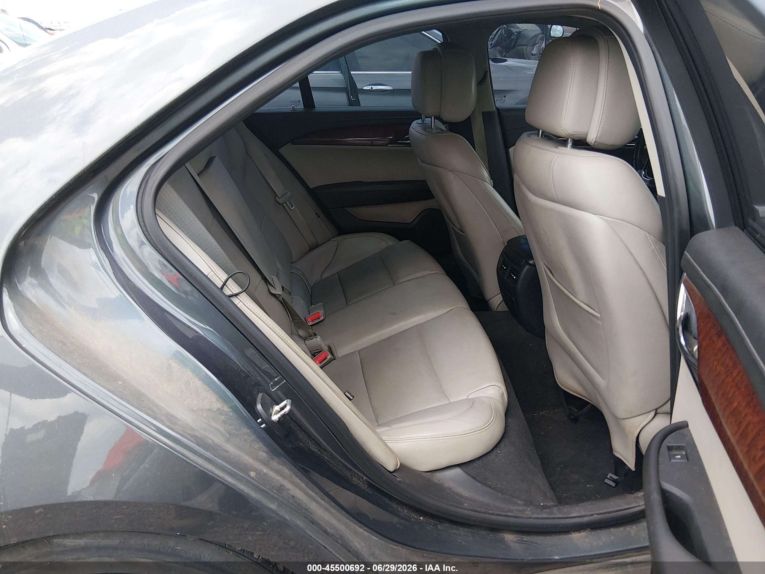 2013 Cadillac Ats Premium Gray vin: 1G6AE5SX2D0144476