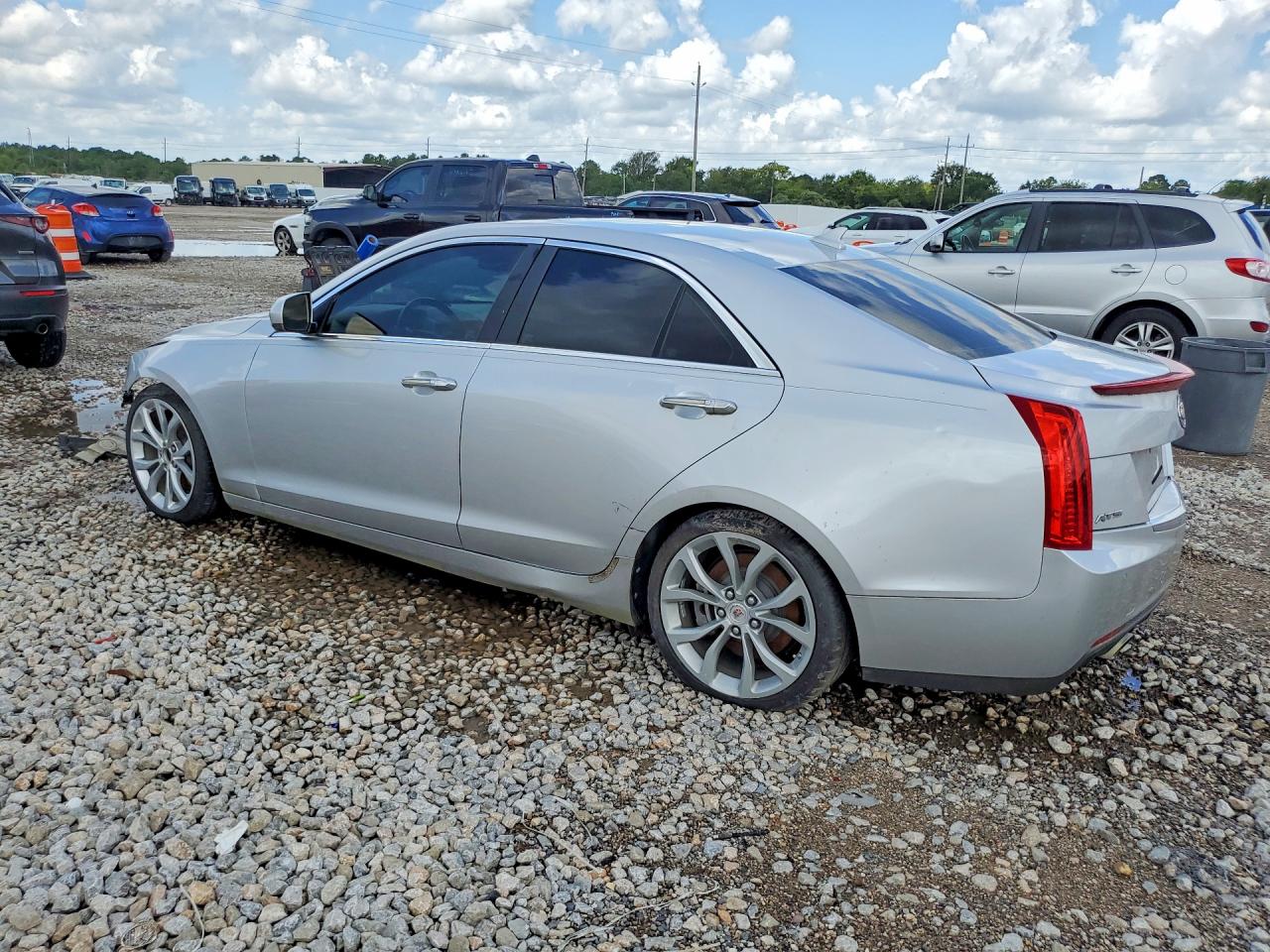 2013 Cadillac Ats Premium Silver vin: 1G6AE5SX4D0125203