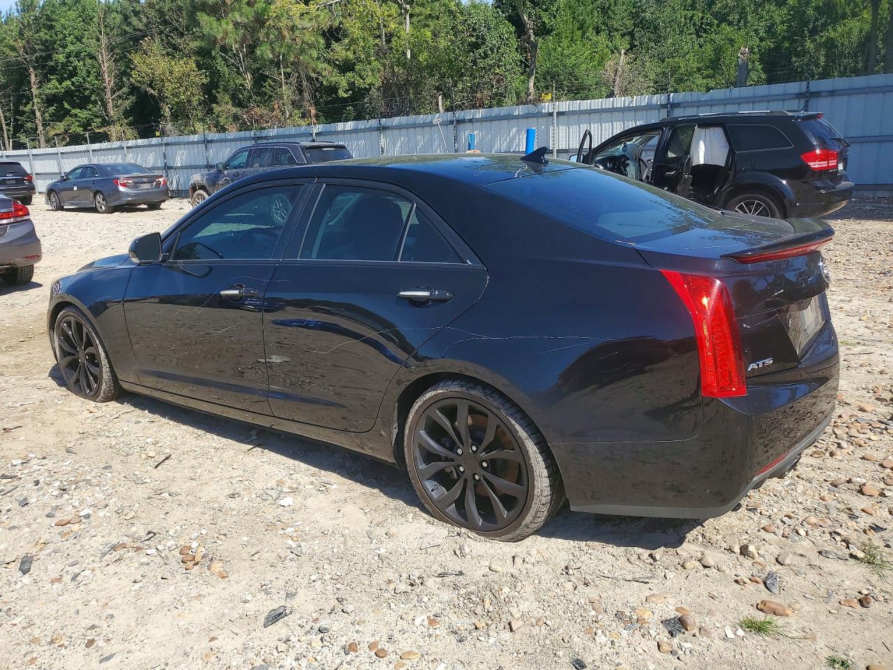 2014 Cadillac Ats Premium Black vin: 1G6AE5SX6E0145003