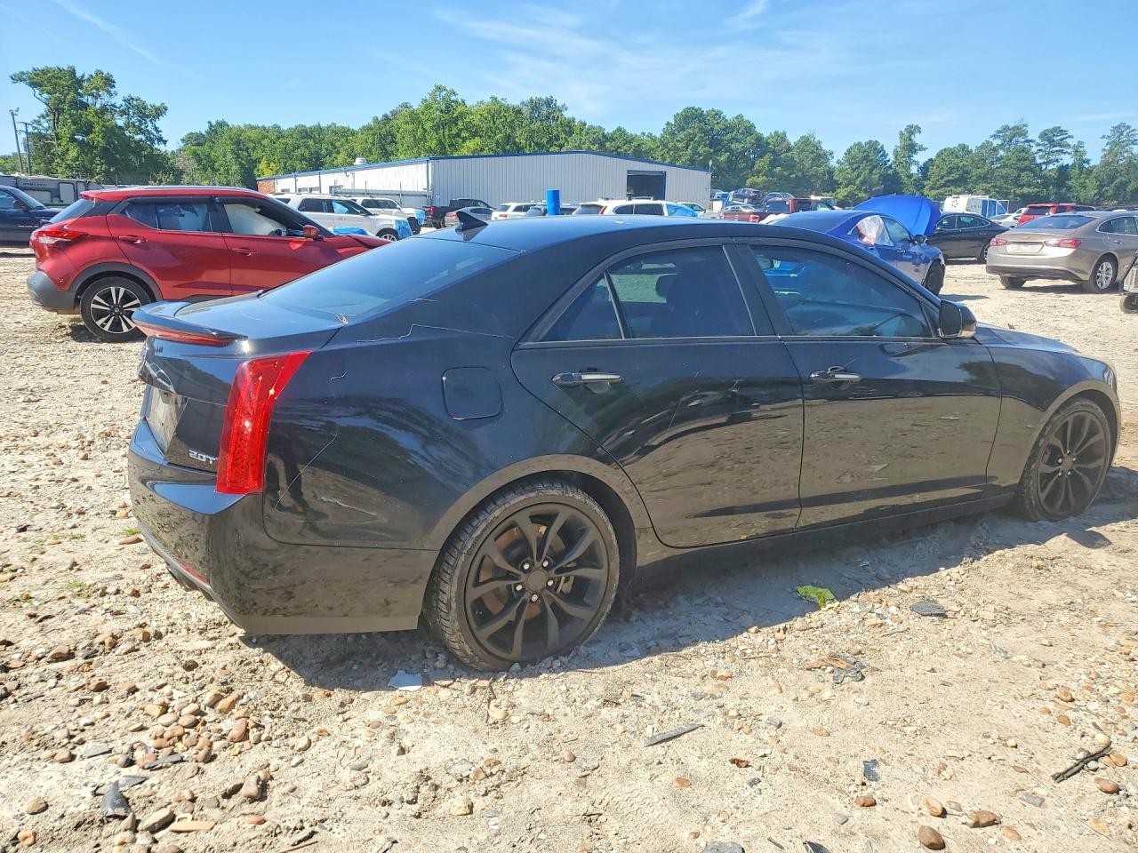 2014 Cadillac Ats Premium Black vin: 1G6AE5SX6E0145003