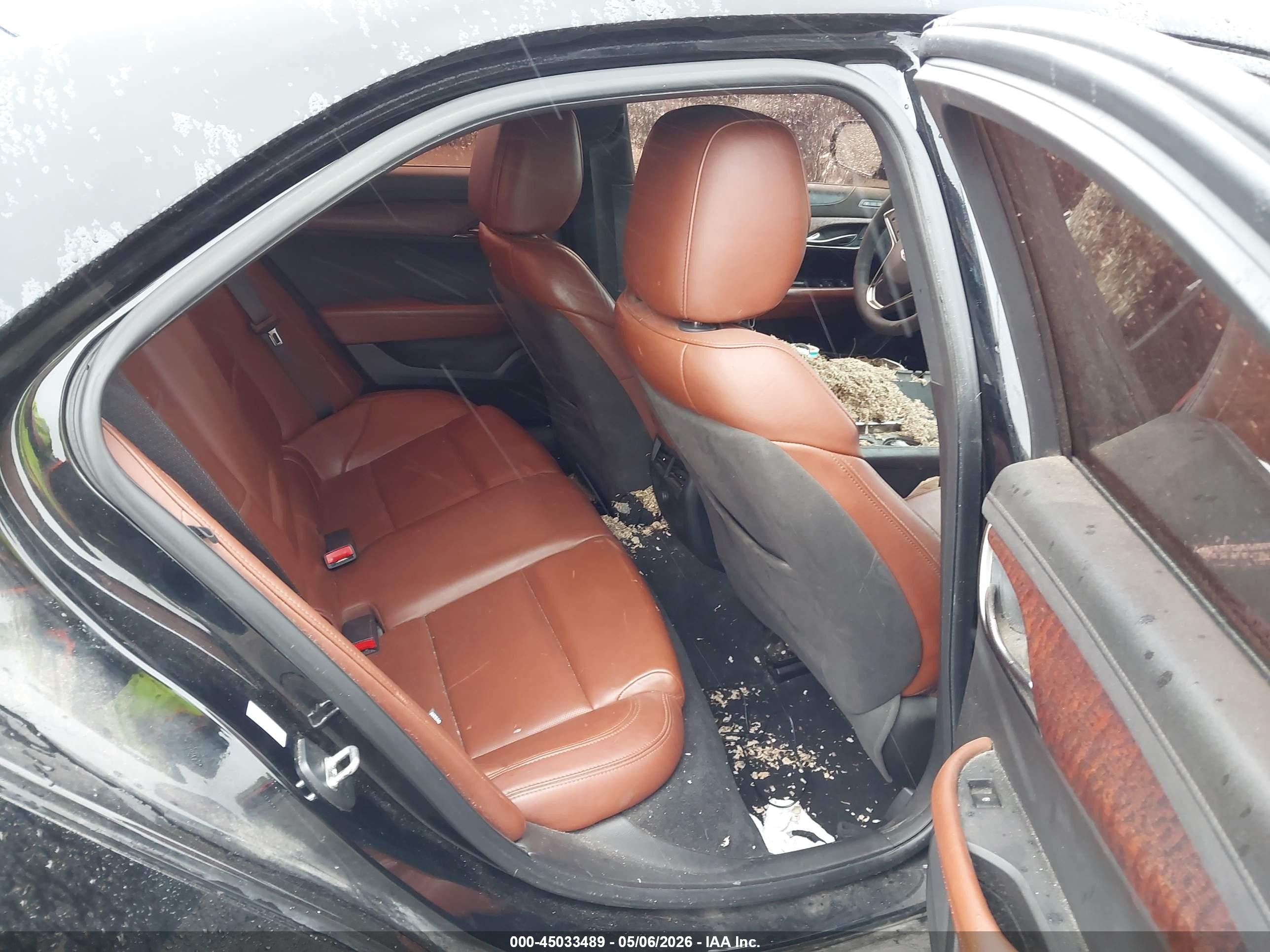 2015 Cadillac Ats Premium Black vin: 1G6AE5SX6F0136464