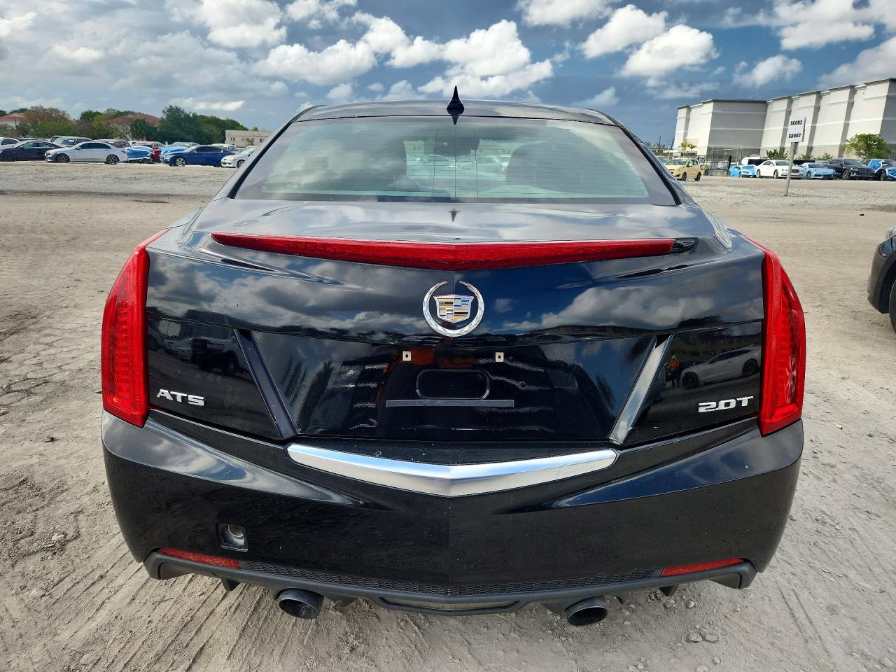 2014 Cadillac Ats Premium Черный vin: 1G6AE5SX7E0171268