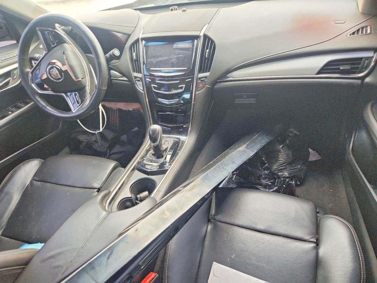 2014 Cadillac Ats Premium Черный vin: 1G6AE5SX7E0171268