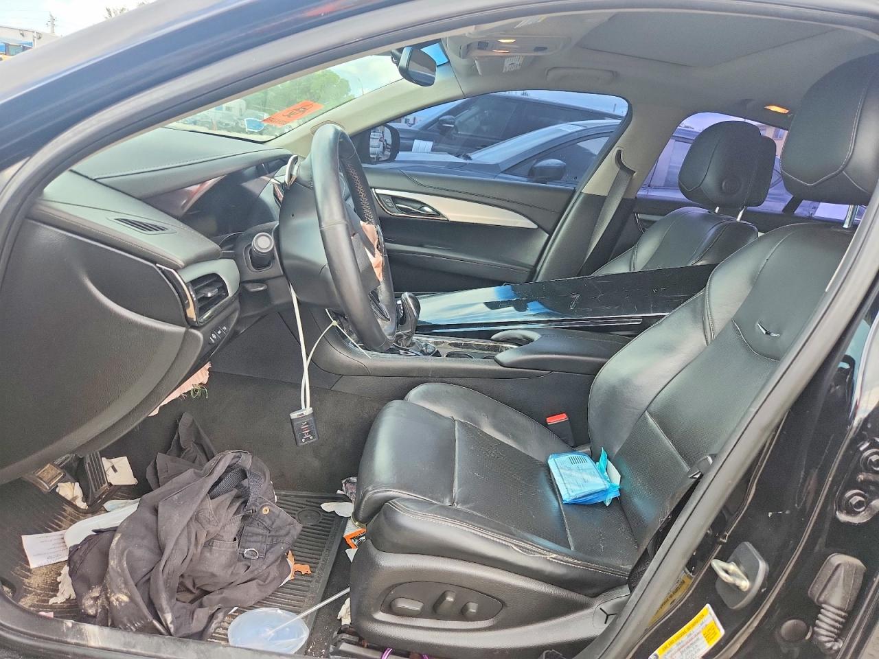 2014 Cadillac Ats Premium Черный vin: 1G6AE5SX7E0171268