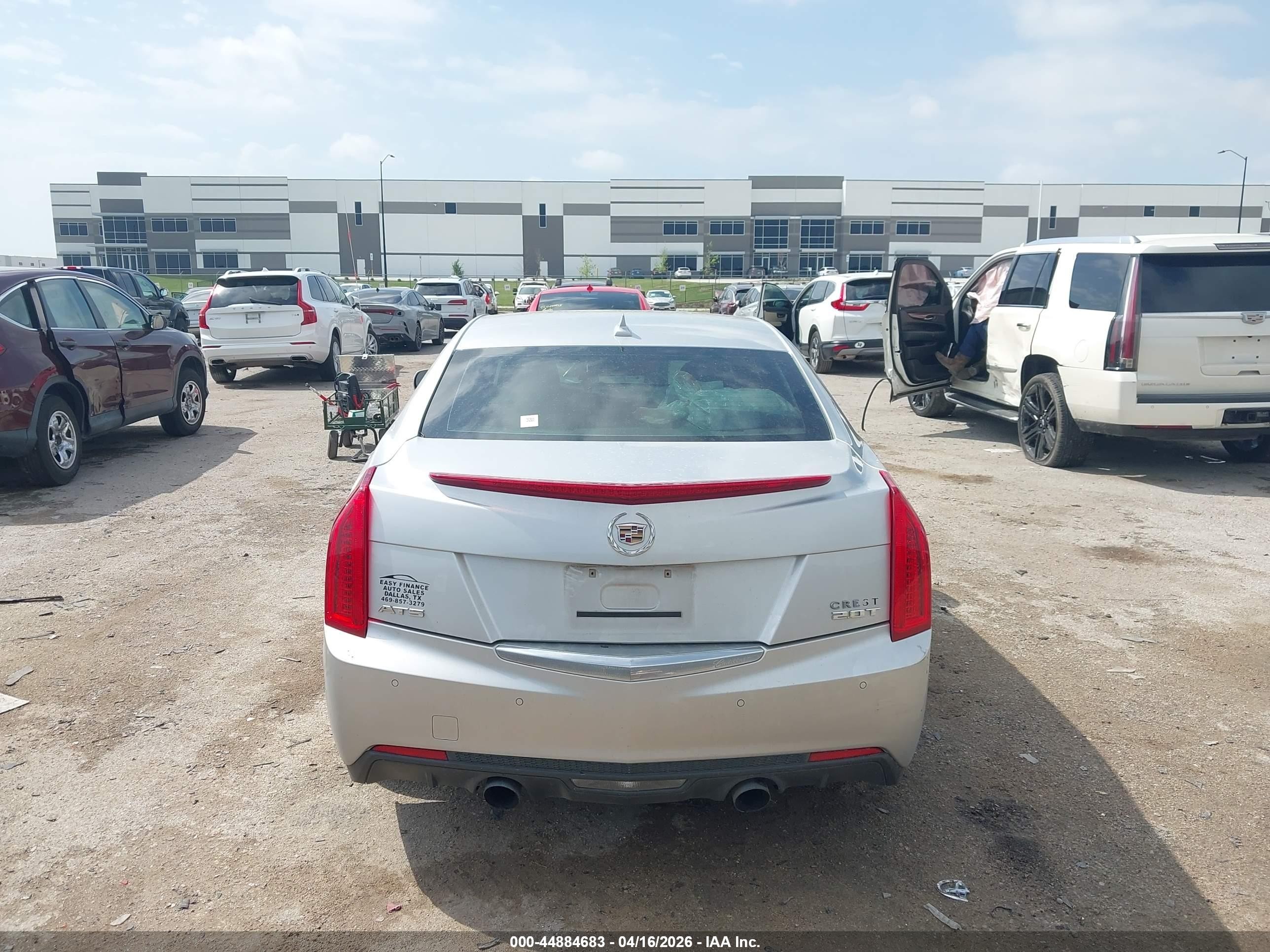 2014 Cadillac Ats Premium Серебряный vin: 1G6AE5SX8E0168931