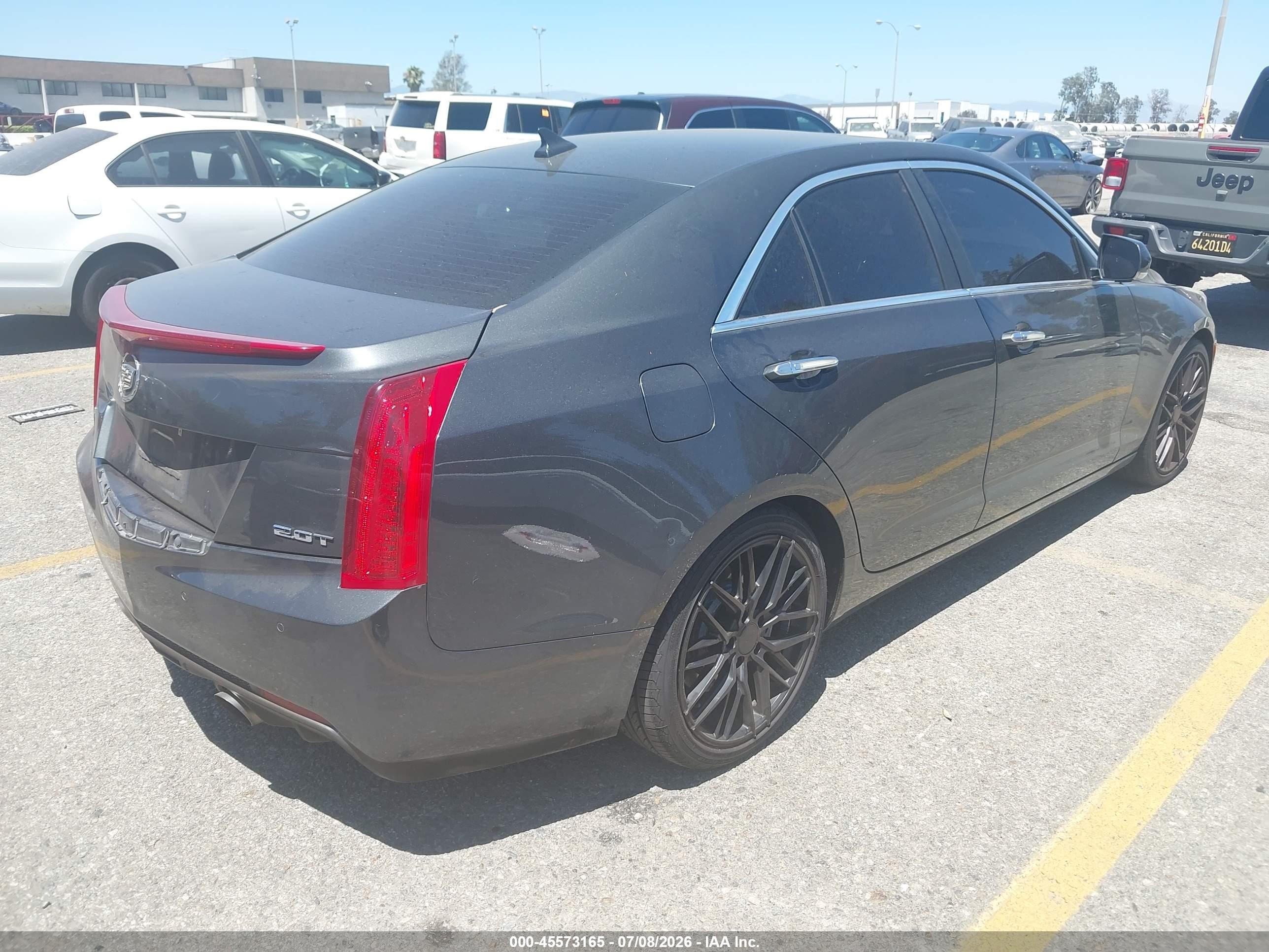 2014 Cadillac Ats Premium Brown vin: 1G6AF5SX9E0161418