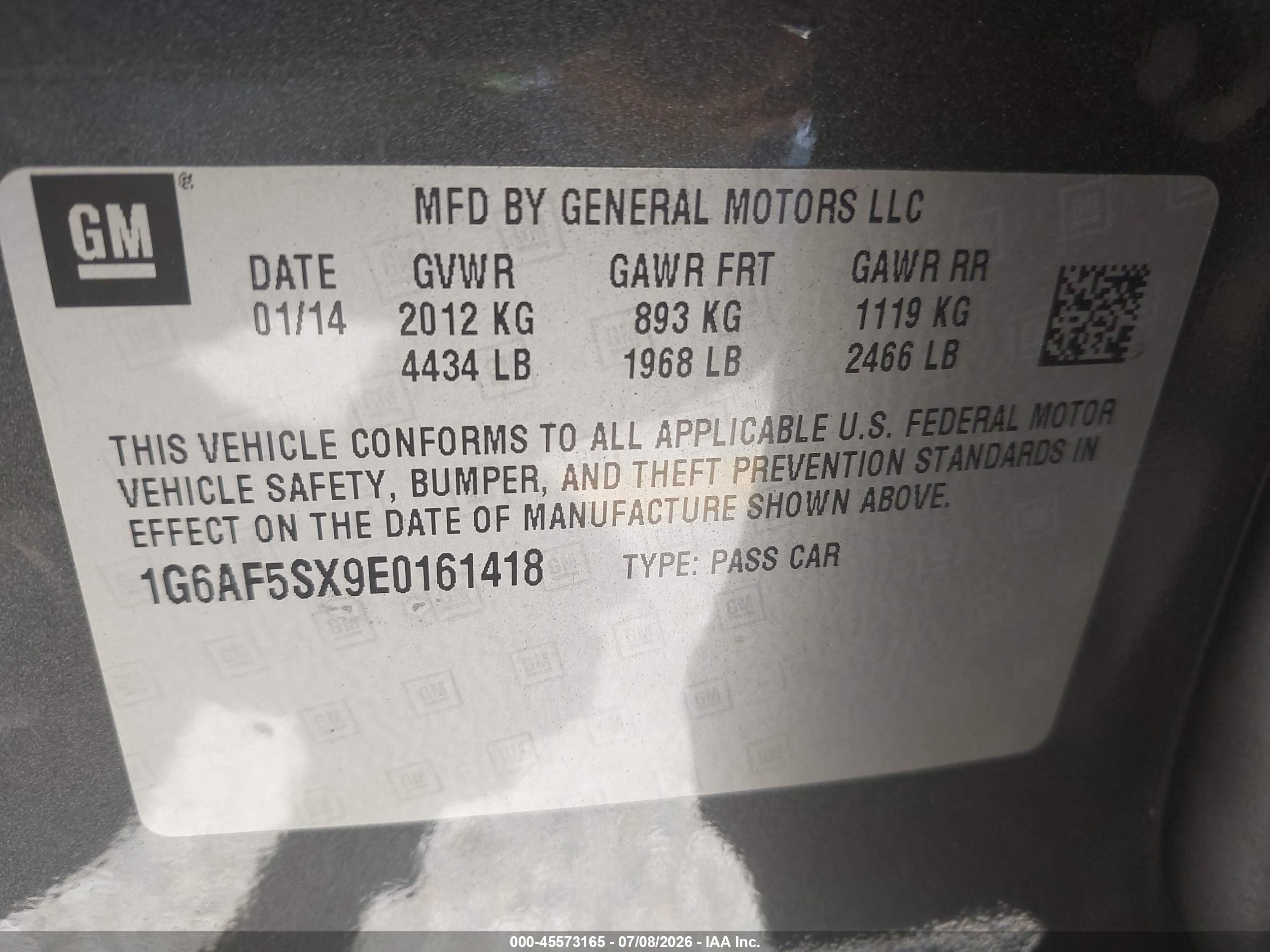 2014 Cadillac Ats Premium Brown vin: 1G6AF5SX9E0161418