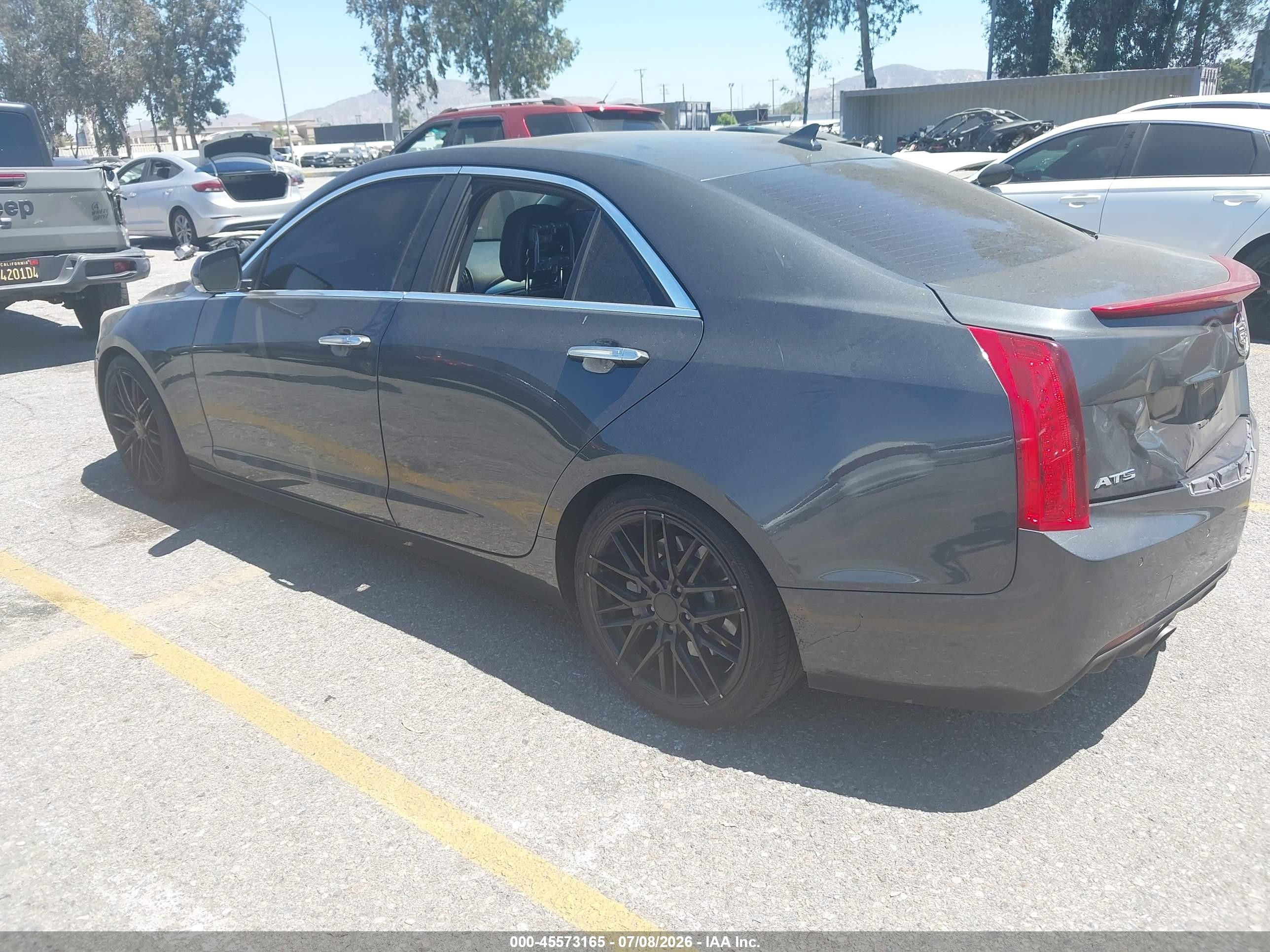 2014 Cadillac Ats Premium Brown vin: 1G6AF5SX9E0161418
